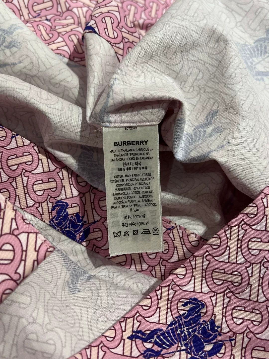 Burberry Burberry Shirt l Men Size US L / EU 52-54 / 3 - 7 Thumbnail