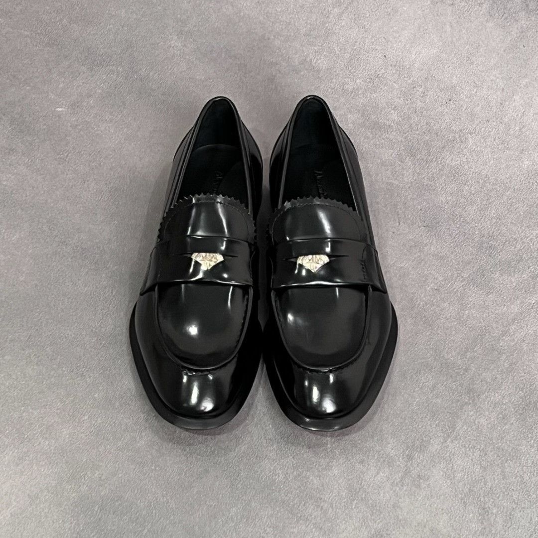 Alexander McQueen Alexander McQueen Leather Black Lowtop Sneakers 7 Men Size US 7 / EU 40 - 7 Thumbnail