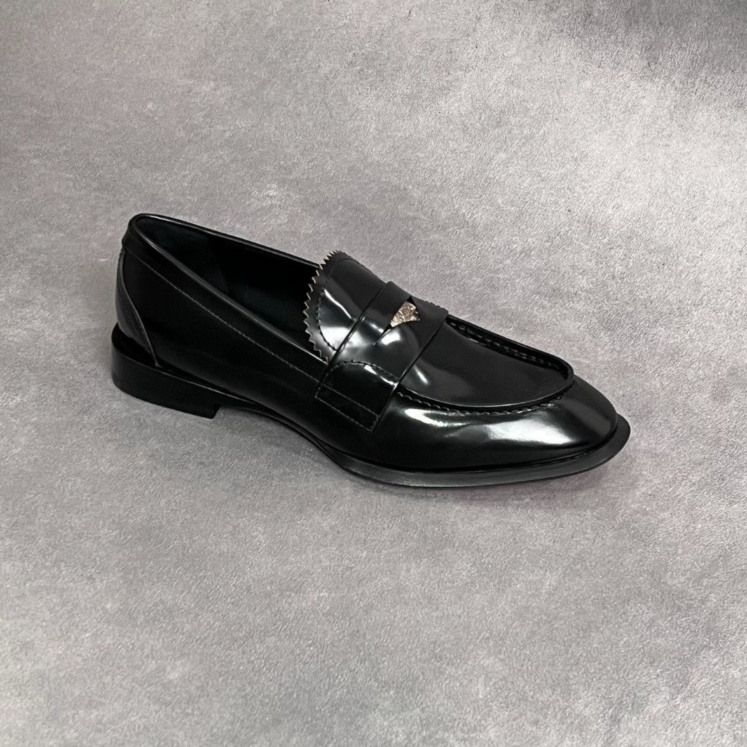 Alexander McQueen Alexander McQueen Leather Black Lowtop Sneakers 7 Men Size US 7 / EU 40 - 4 Thumbnail