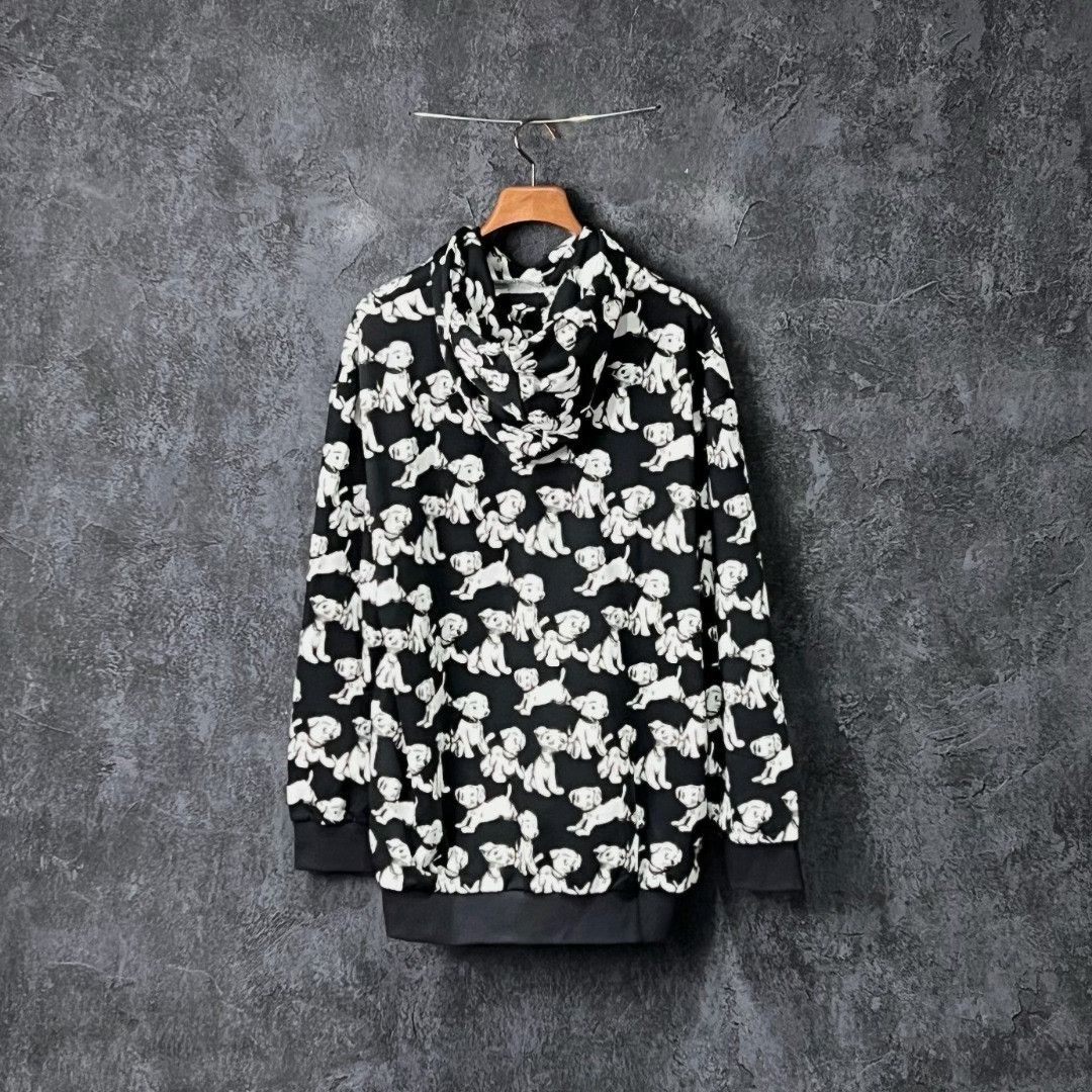 Celine Celine Cotton Printed Hoodie s Men Size US S / EU 44-46 / 1 - 2 Thumbnail