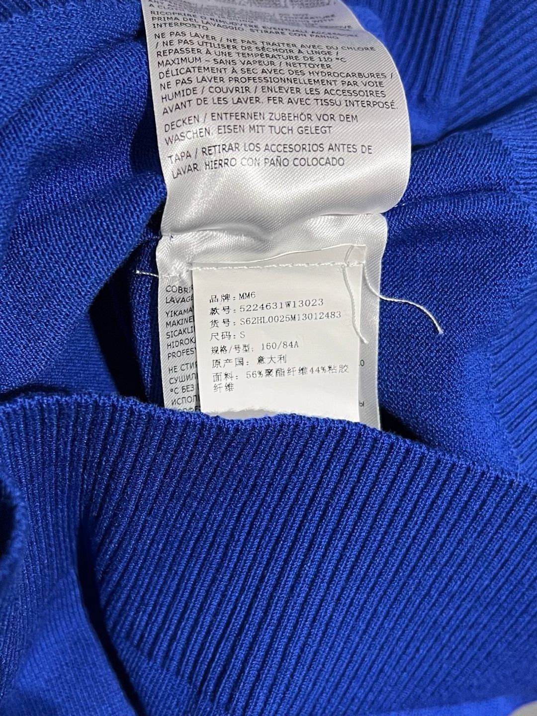 Maison Margiela Maison Margiela Blue Sweater M Women Size M / US 6-8 / IT 42-44 - 7 Thumbnail