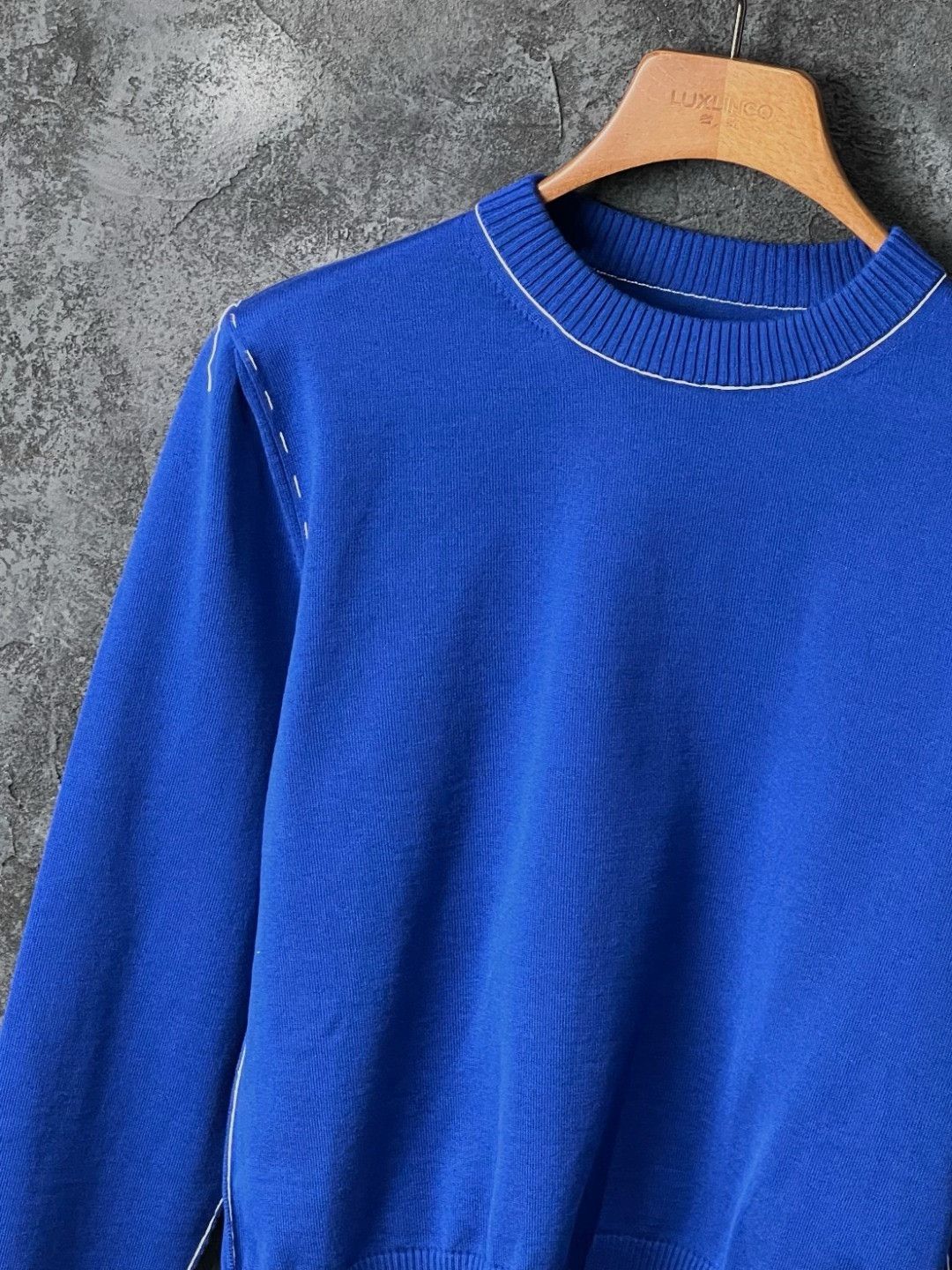 Maison Margiela Maison Margiela Blue Sweater M Women Size M / US 6-8 / IT 42-44 - 5 Thumbnail