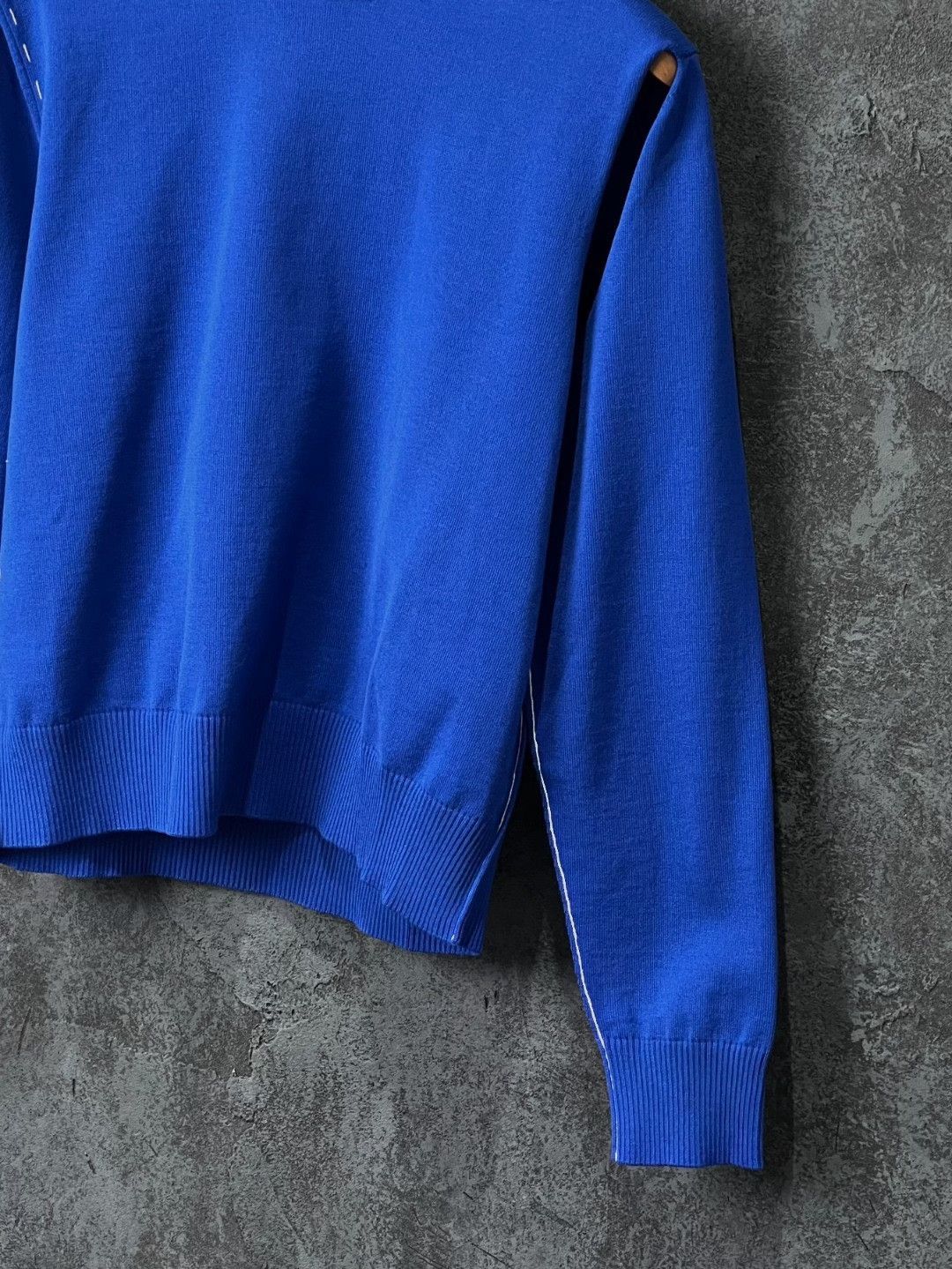 Maison Margiela Maison Margiela Blue Sweater M Women Size M / US 6-8 / IT 42-44 - 4 Thumbnail