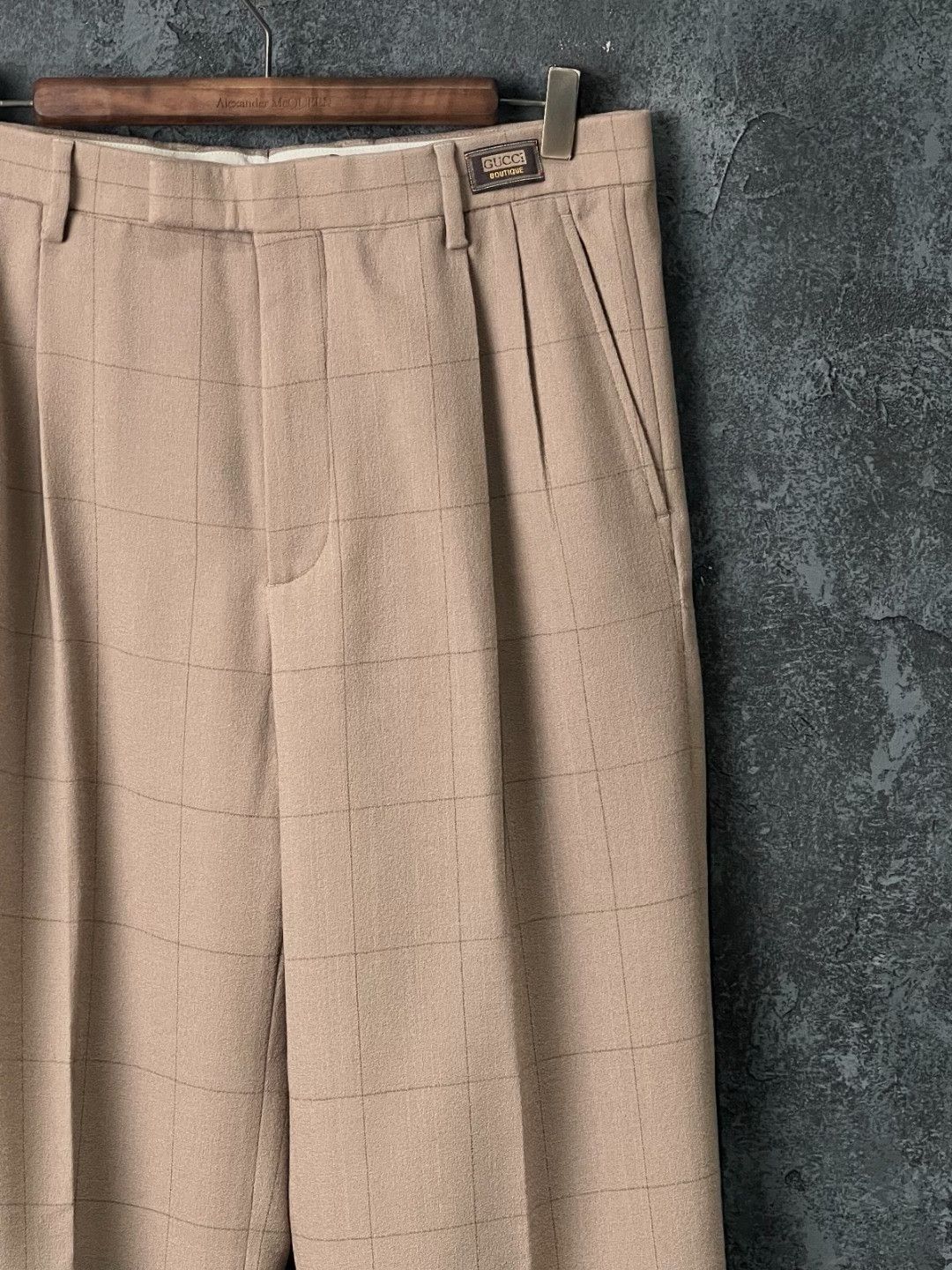 Gucci Gucci Casual Wool Brown Casual Pants 32 Men Size US 32 / EU 48 - 3 Thumbnail