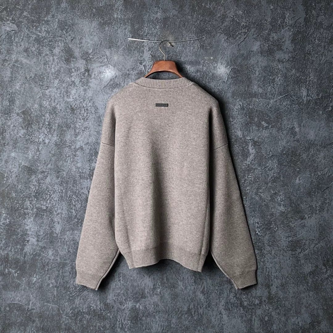Fear of God Fear of God Wool Gray Sweater l Men Size US L / EU 52-54 / 3 - 2 Thumbnail