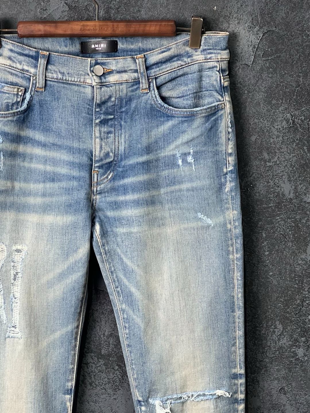 Amiri Amiri Denim Blue Denim Jeans 32 Men Size US 32 / EU 48 - 3 Thumbnail