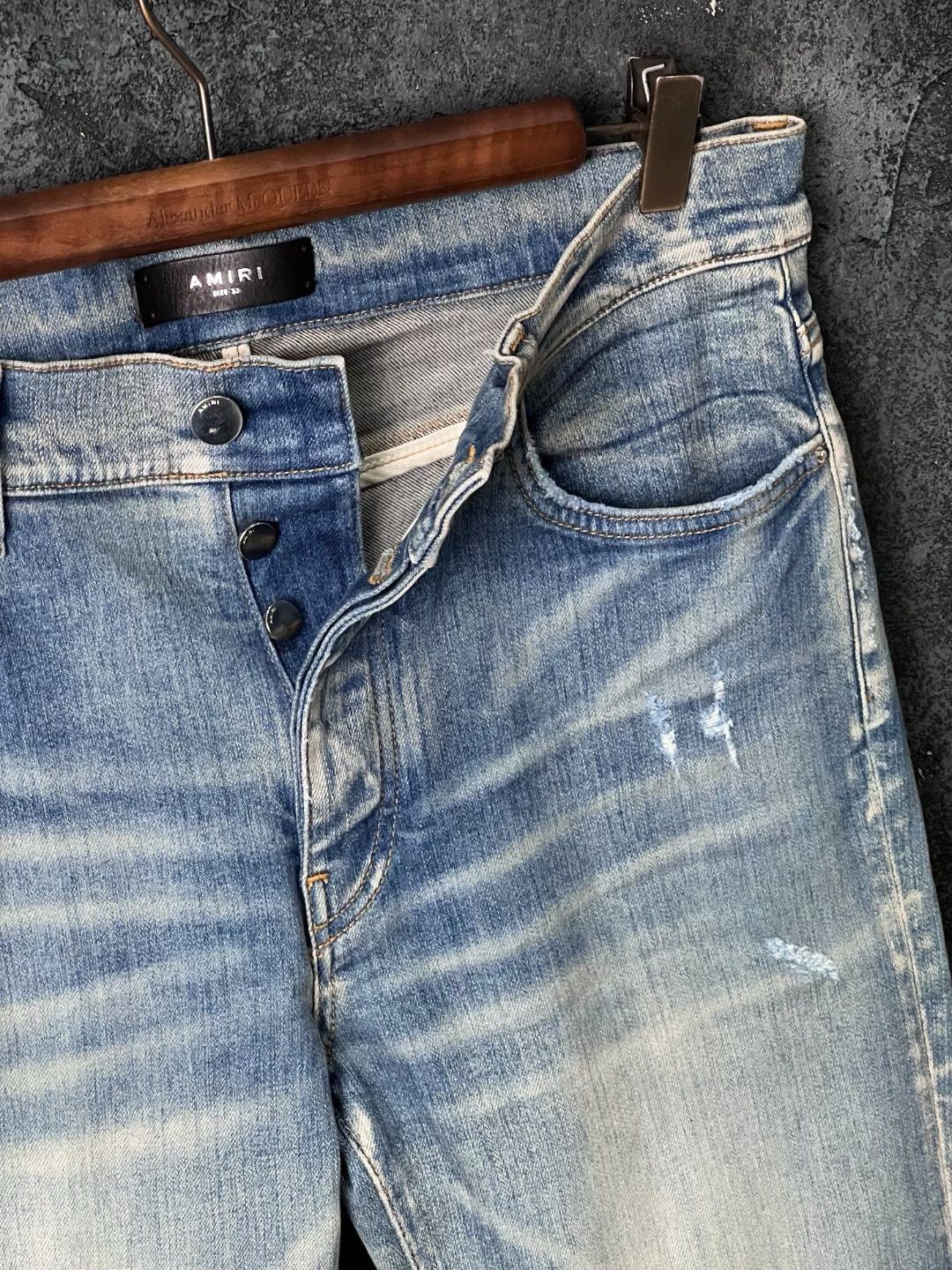 Amiri Amiri Denim Blue Denim Jeans 32 Men Size US 32 / EU 48 - 4 Thumbnail