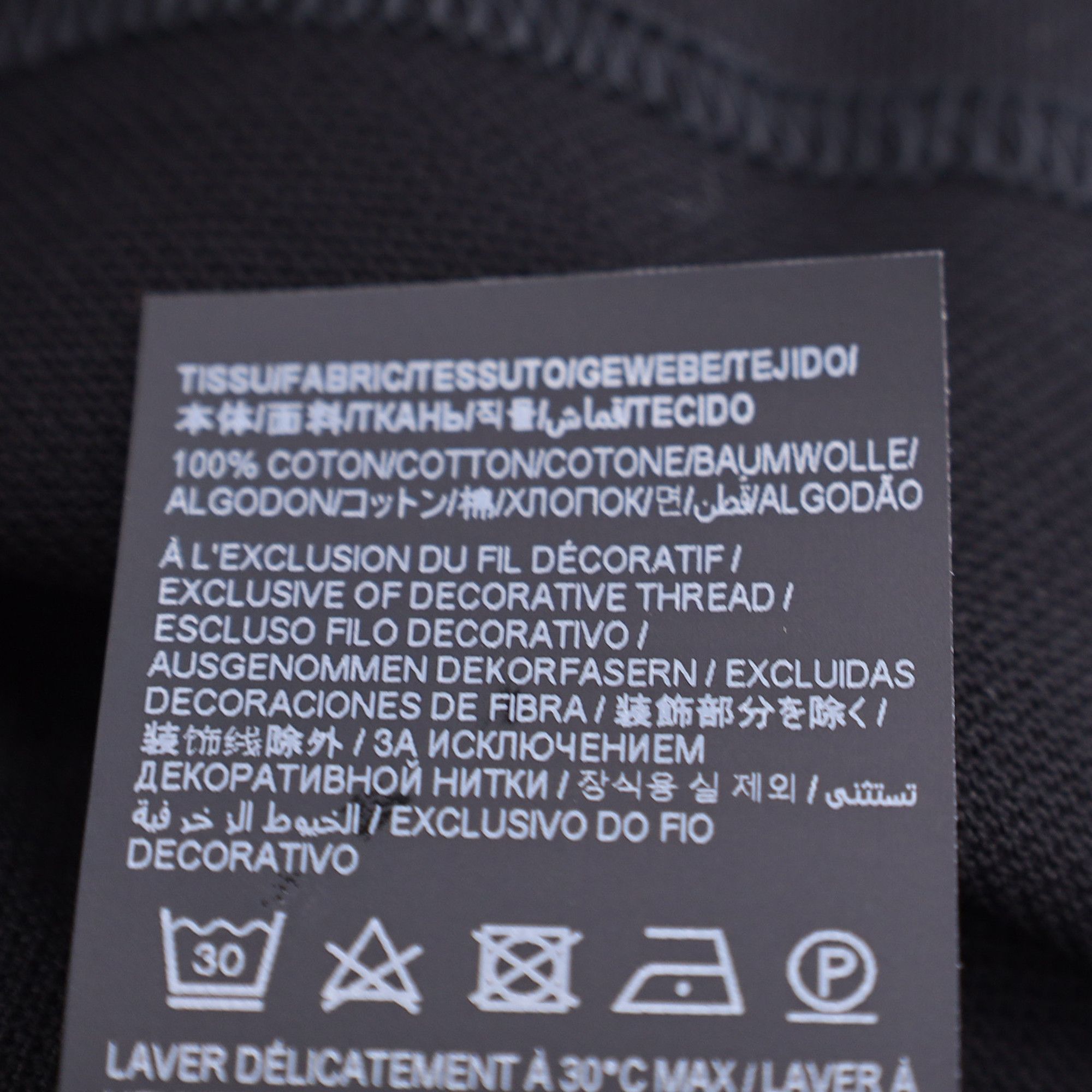 Saint Laurent Paris Saint Laurent Paris Cassandre Polo Shirt in Black Cotton Size US S / EU 44-46 / 1 - 7 Thumbnail