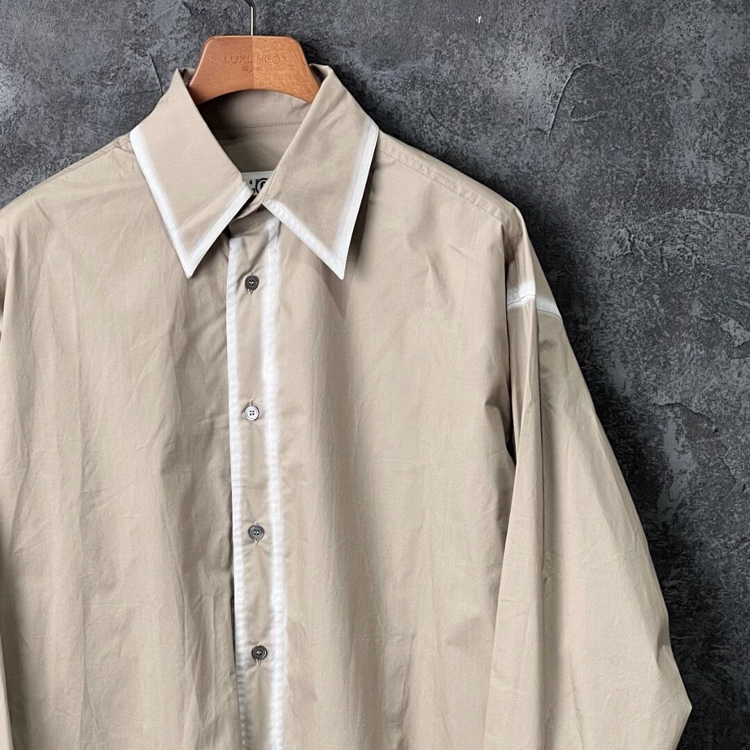 Maison Margiela Maison Margiela Cotton Gray Shirt m Men Size US M / EU 48-50 / 2 - 3 Thumbnail