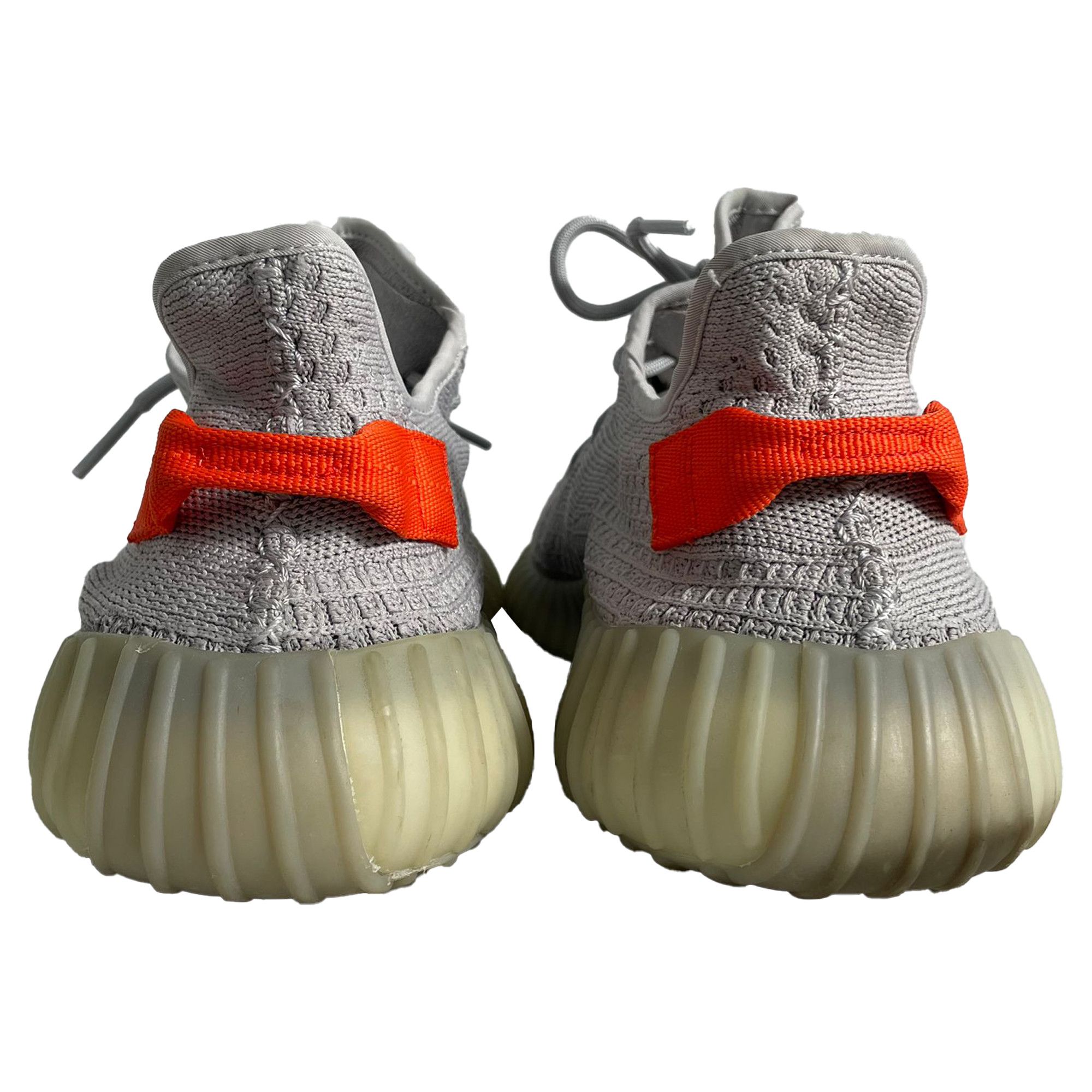 Yeezy Yeezy x Adidas Boost 350 V2 Tail Light Sneakers in Grey Poly Size US 12.5 / EU 45-46 - 3 Thumbnail
