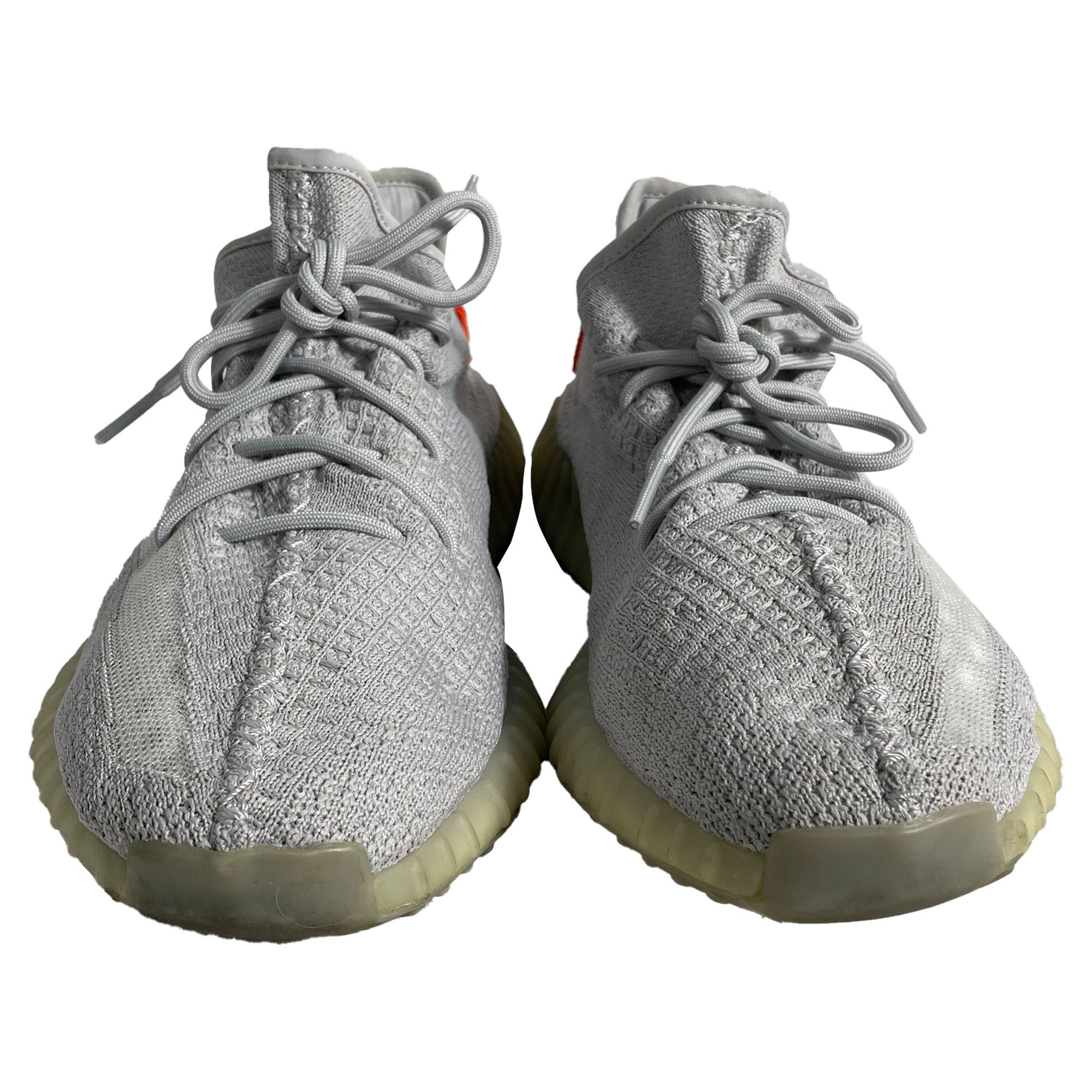 Yeezy Yeezy x Adidas Boost 350 V2 Tail Light Sneakers in Grey Poly Size US 12.5 / EU 45-46 - 2 Thumbnail