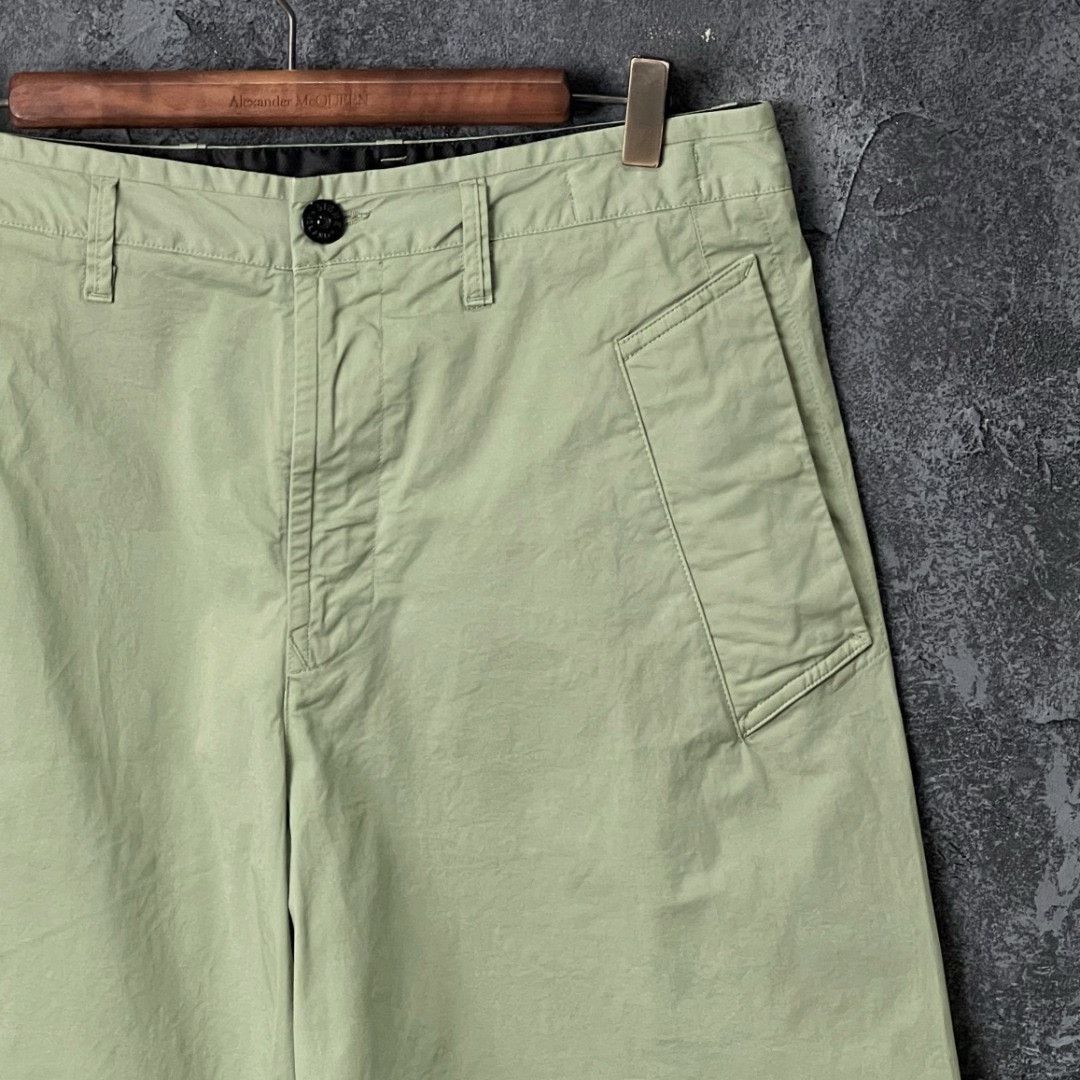 Stone Island Stone Island Casual Cotton Green Casual Pants 32 Men Size US 32 / EU 48 - 3 Thumbnail