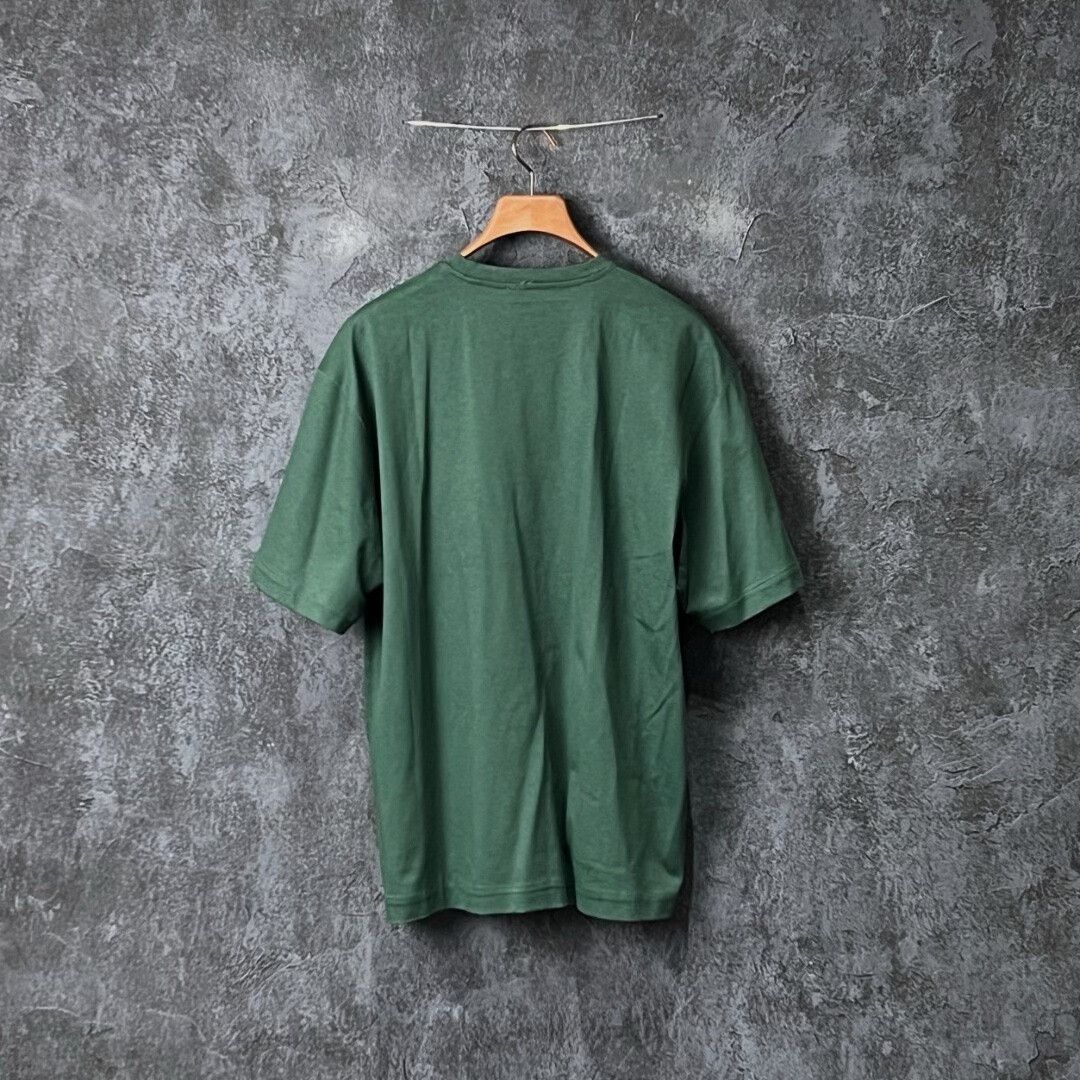 Burberry Burberry Cotton Green T-Shirt m Men Size US M / EU 48-50 / 2 - 2 Thumbnail
