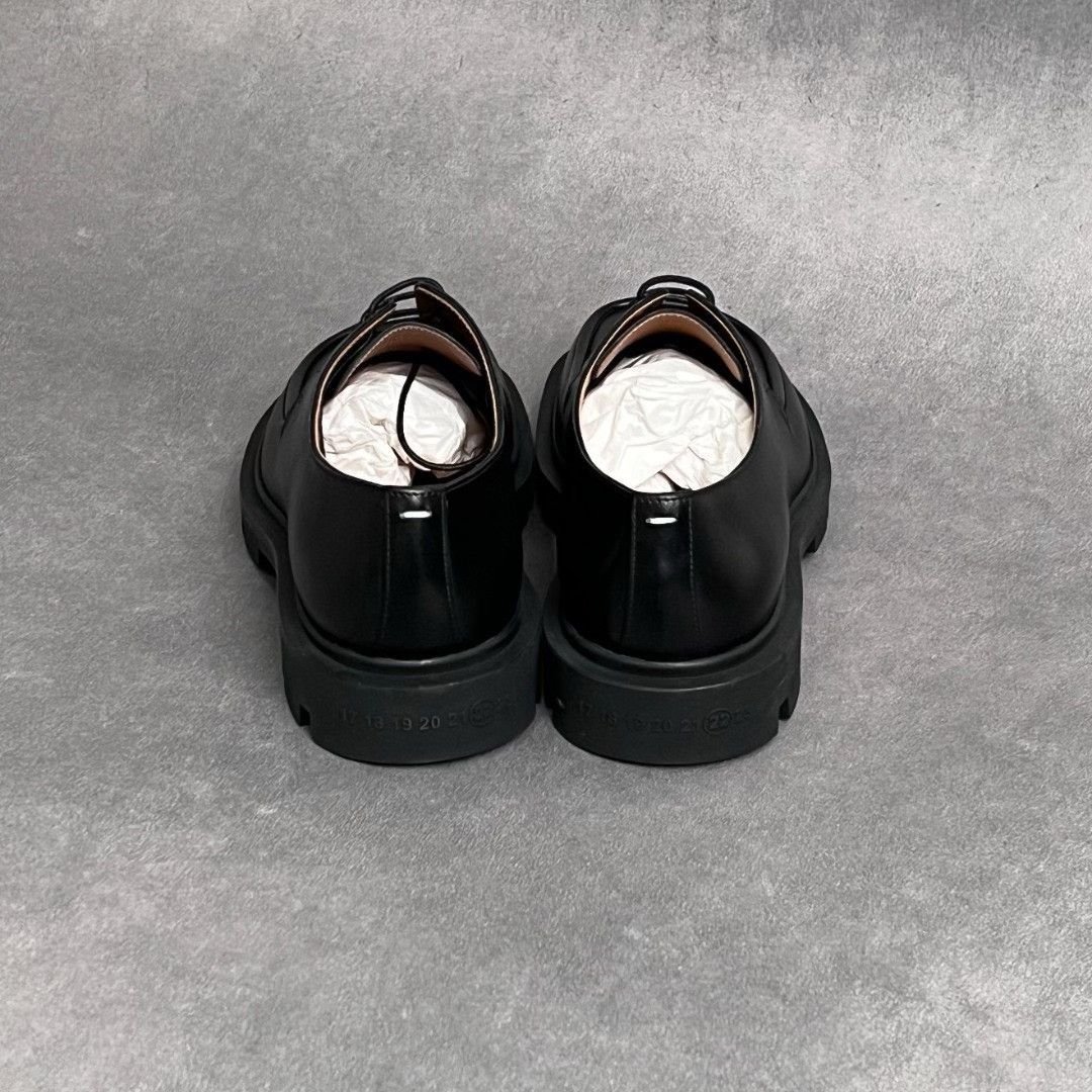 Maison Margiela Maison Margiela Leather Black Lowtop Sneakers 10 Men Size US 10 / EU 43 - 8 Thumbnail