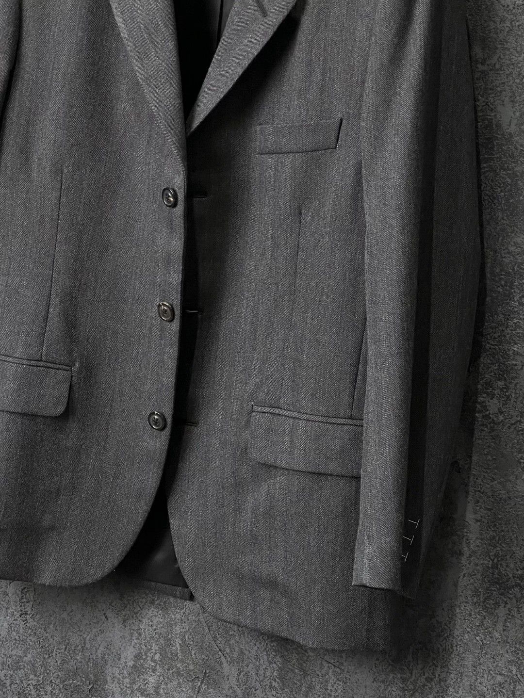 Maison Margiela Maison Margiela Wool Gray Suit 40r Men Size 40R - 6 Thumbnail