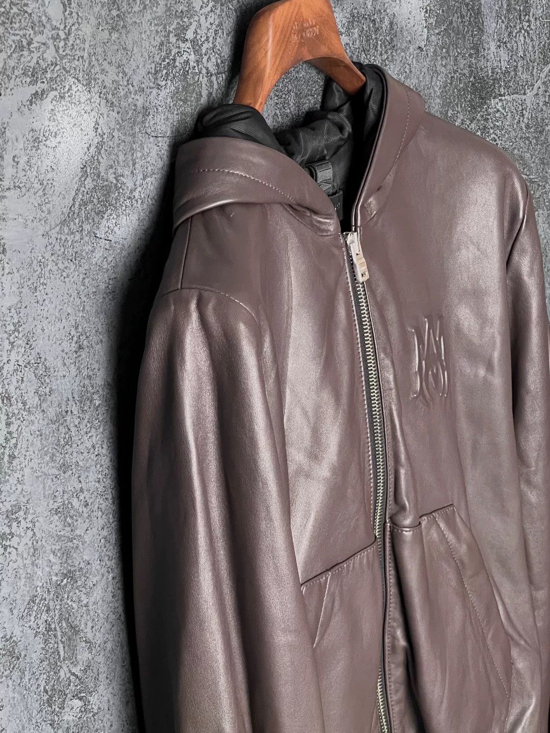 Amiri Amiri Leather Leather Jacket m Men Size US M / EU 48-50 / 2 - 6 Thumbnail