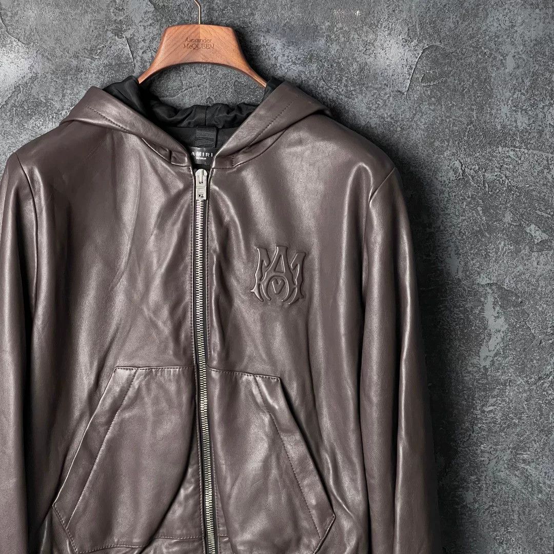 Amiri Amiri Leather Leather Jacket m Men Size US M / EU 48-50 / 2 - 3 Thumbnail