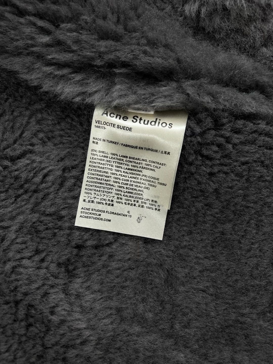 Acne Studios Acne Studios Thermal Gray Leather Jacket M Women Size M / US 6-8 / IT 42-44 - 7 Thumbnail