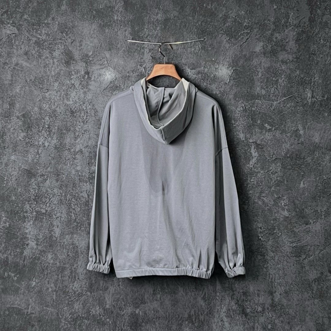 Jil Sander Jil Sander Cotton Gray Hoodie XS Women Size XS / US 0-2 / IT 36-38 - 2 Thumbnail