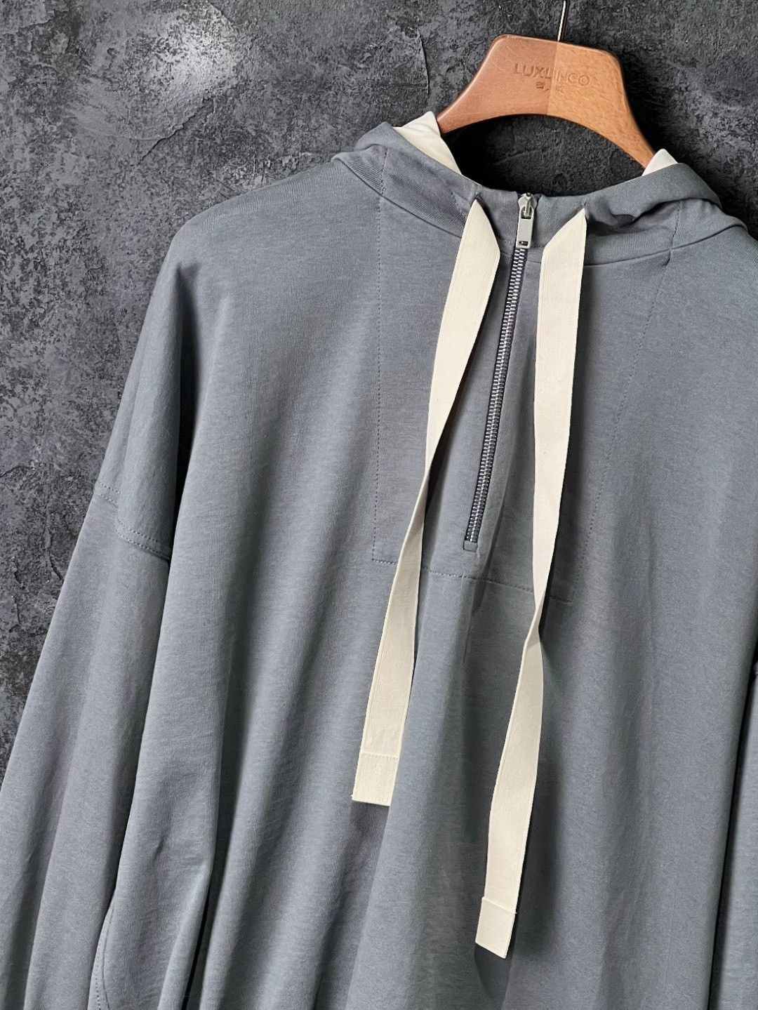 Jil Sander Jil Sander Cotton Gray Hoodie XS Women Size XS / US 0-2 / IT 36-38 - 4 Thumbnail