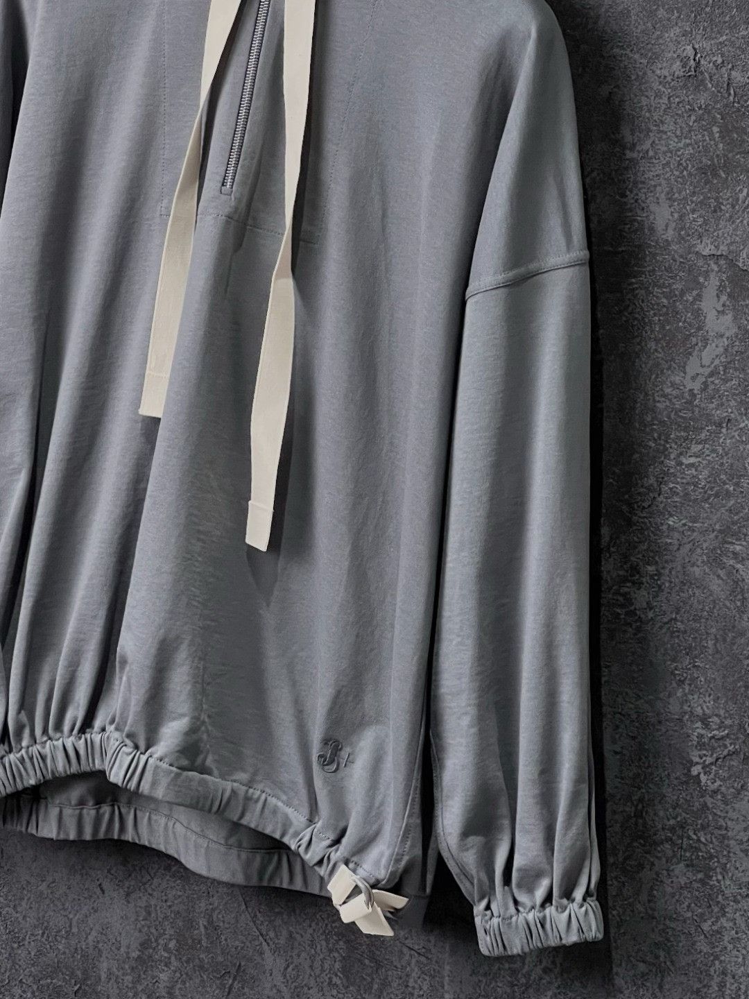Jil Sander Jil Sander Cotton Gray Hoodie XS Women Size XS / US 0-2 / IT 36-38 - 6 Thumbnail