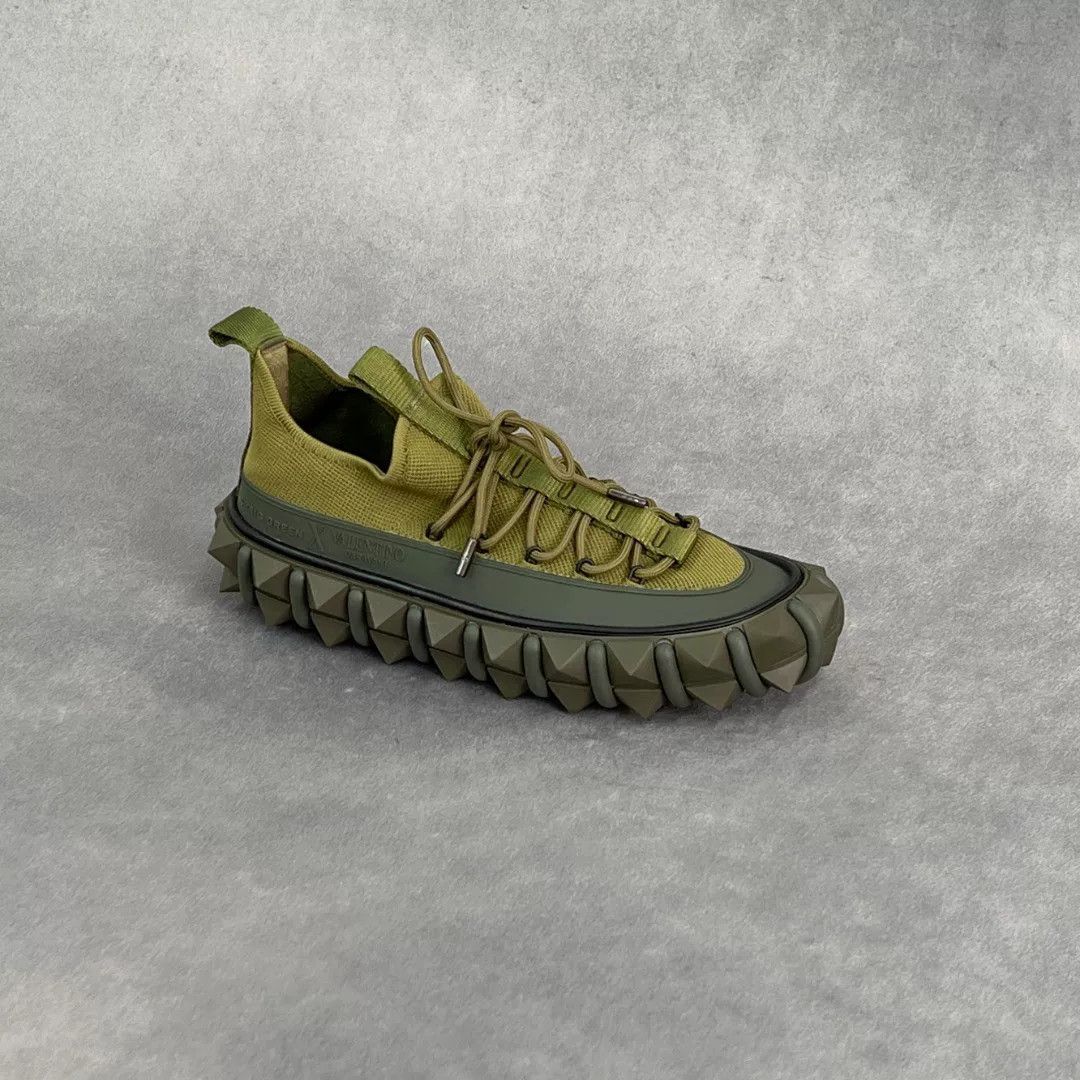Valentino Valentino Casual Green Lowtop Sneakers 8.5 Men Size US 8.5 / EU 41-42 - 5 Thumbnail