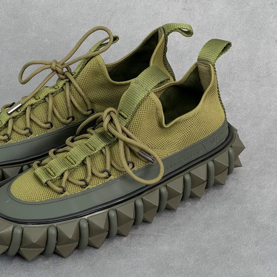 Valentino Valentino Casual Green Lowtop Sneakers 8.5 Men Size US 8.5 / EU 41-42 - 3 Thumbnail