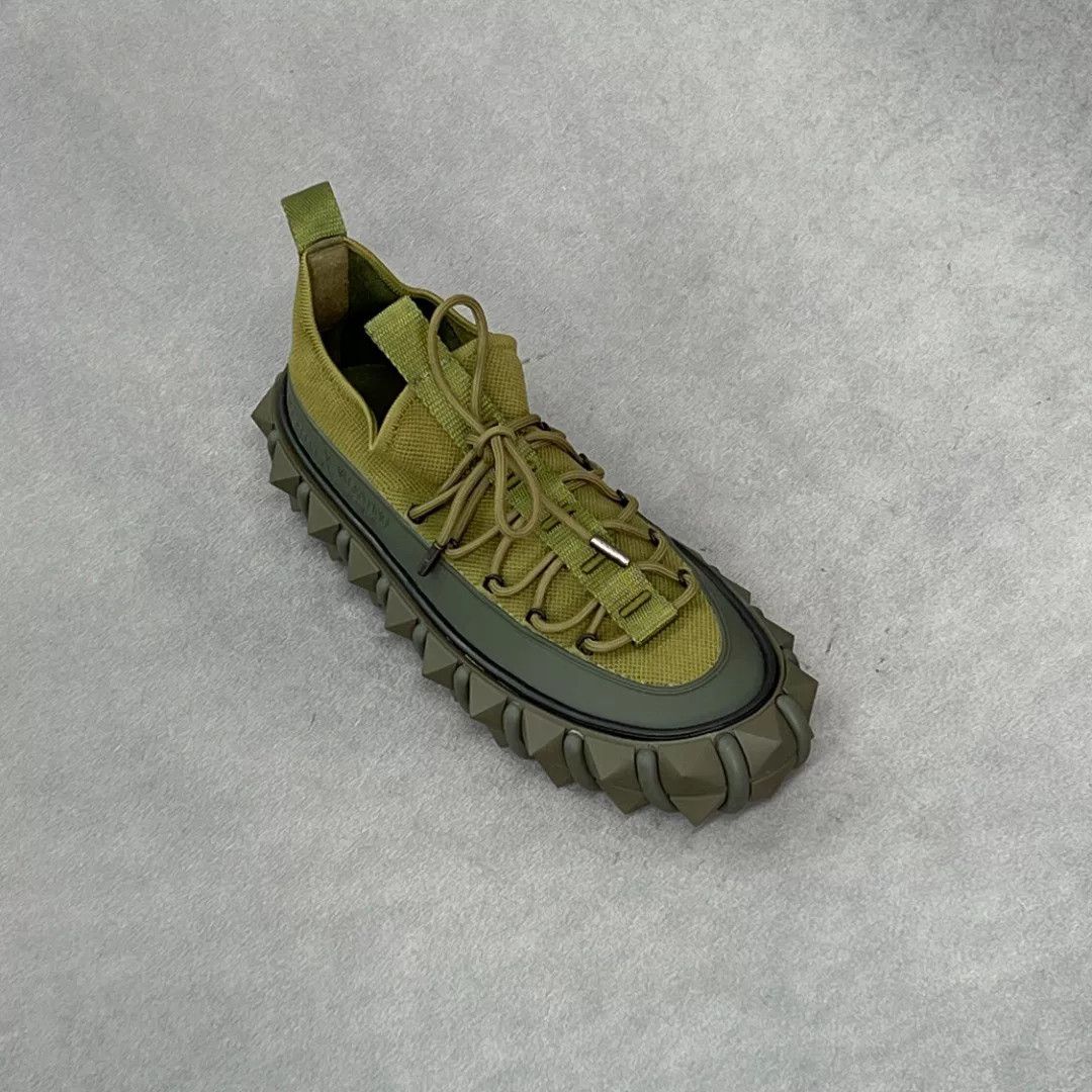 Valentino Valentino Casual Green Lowtop Sneakers 8.5 Men Size US 8.5 / EU 41-42 - 6 Thumbnail