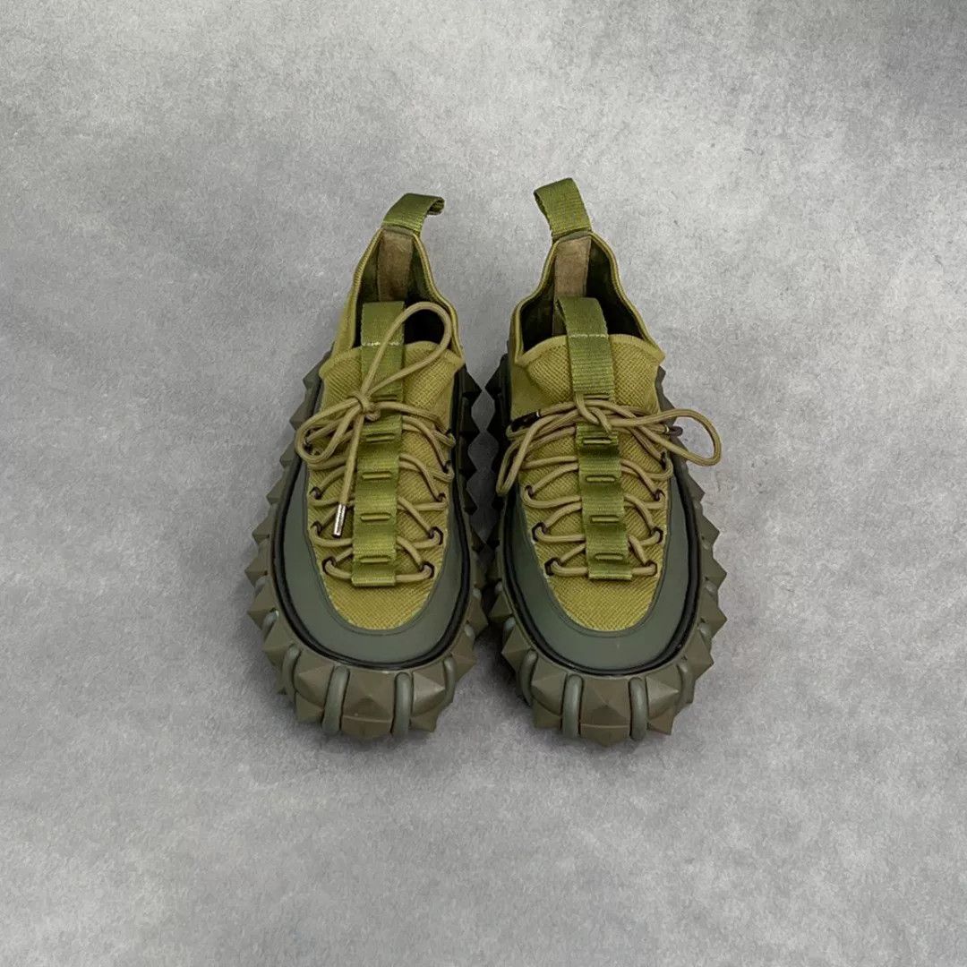 Valentino Valentino Casual Green Lowtop Sneakers 8.5 Men Size US 8.5 / EU 41-42 - 2 Thumbnail