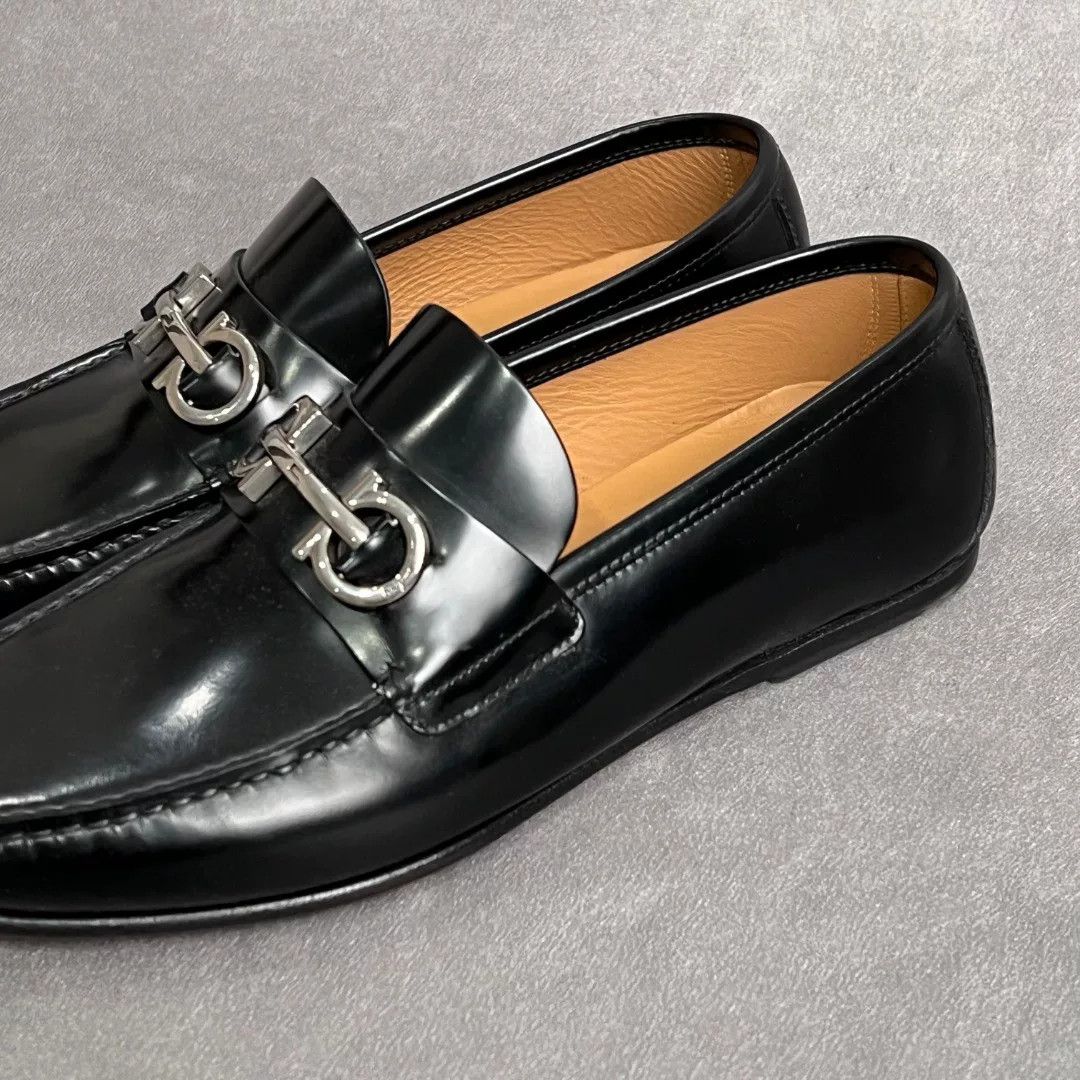 Salvatore Ferragamo Salvatore Ferragamo Casual Black Lowtop Sneakers 6.5 Men Size US 6.5 / EU 39-40 - 3 Thumbnail