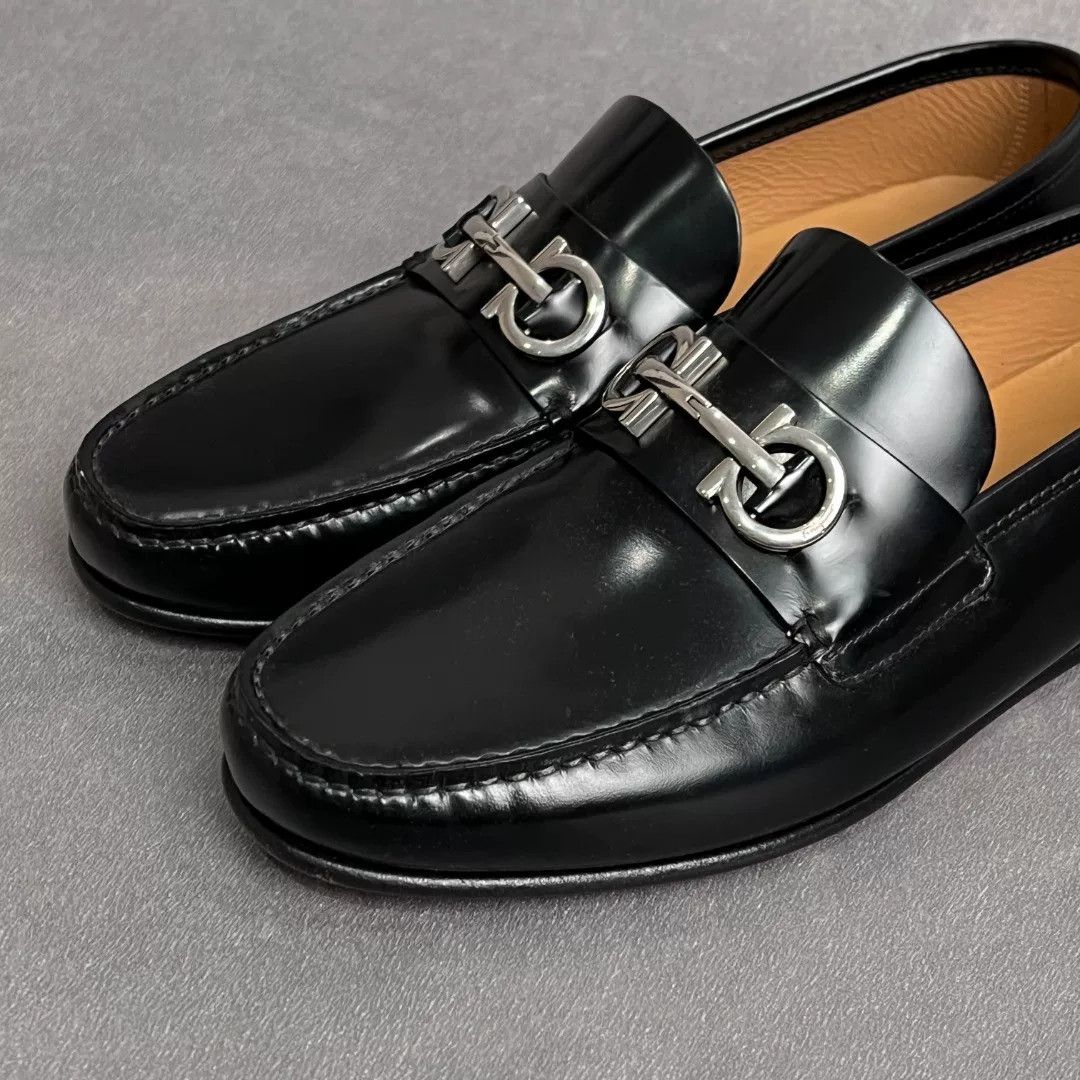 Salvatore Ferragamo Salvatore Ferragamo Casual Black Lowtop Sneakers 6.5 Men Size US 6.5 / EU 39-40 - 2 Thumbnail