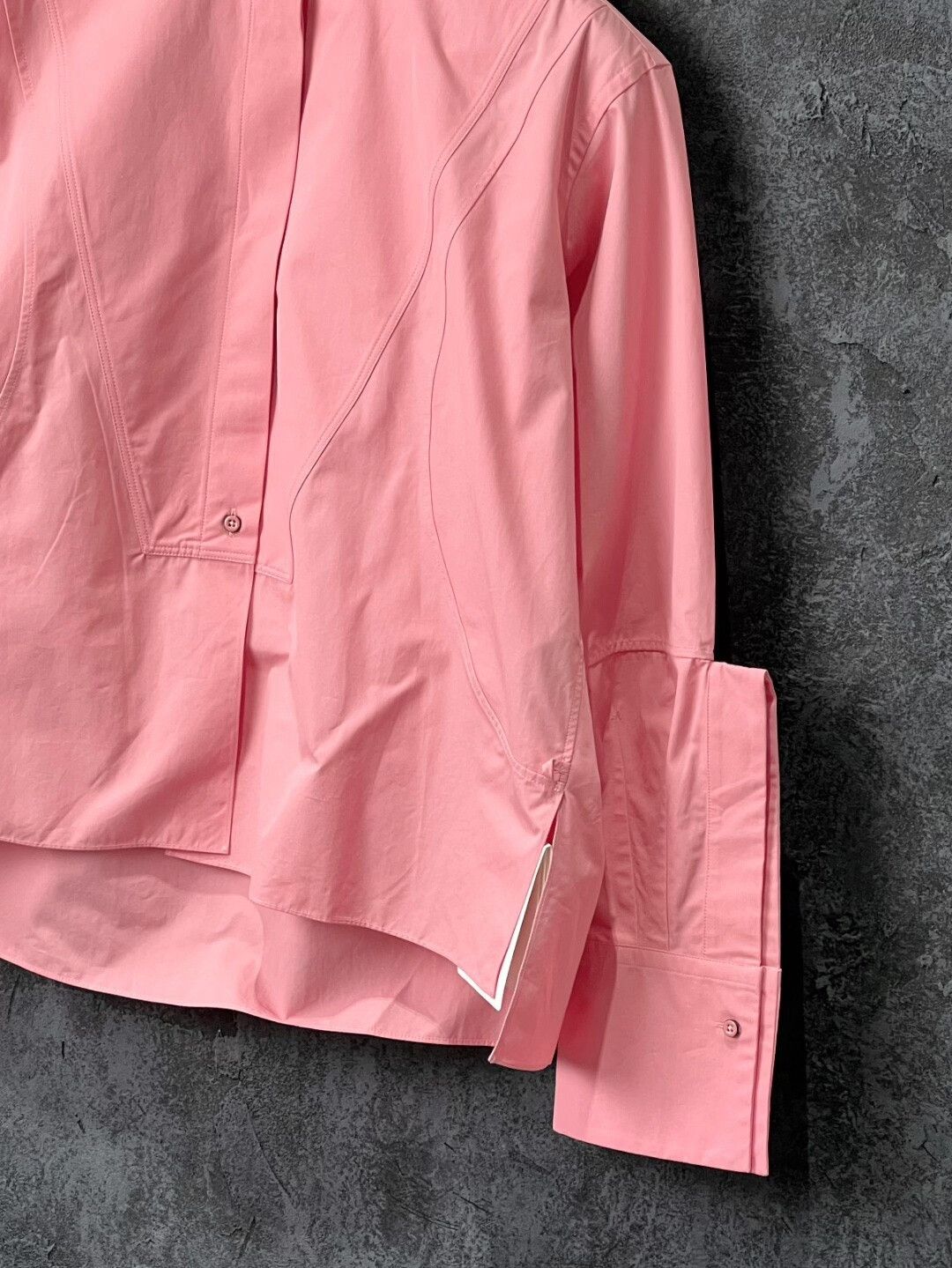 Jil Sander Jil Sander Cotton Pink Button Up M Women Size M / US 6-8 / IT 42-44 - 6 Thumbnail