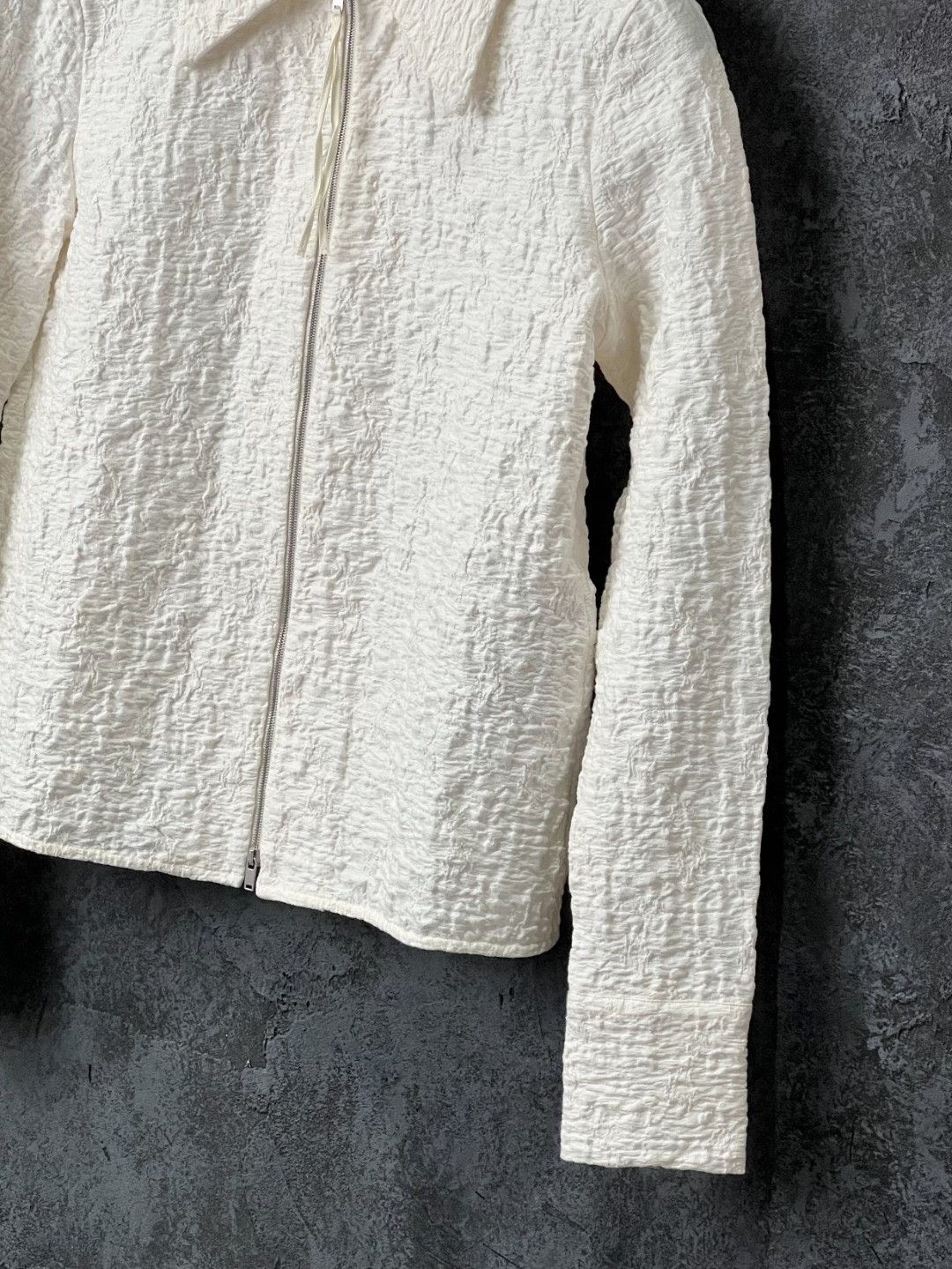 Jil Sander Jil Sander White Jacket M Women Size M / US 6-8 / IT 42-44 - 6 Thumbnail