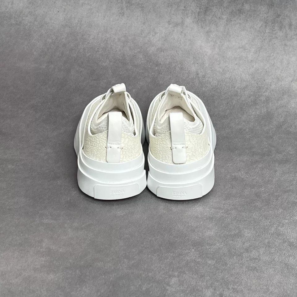 Ermenegildo Zegna Ermenegildo Zegna Casual Lowtop Sneakers 9 Men Size US 9 / EU 42 - 8 Thumbnail