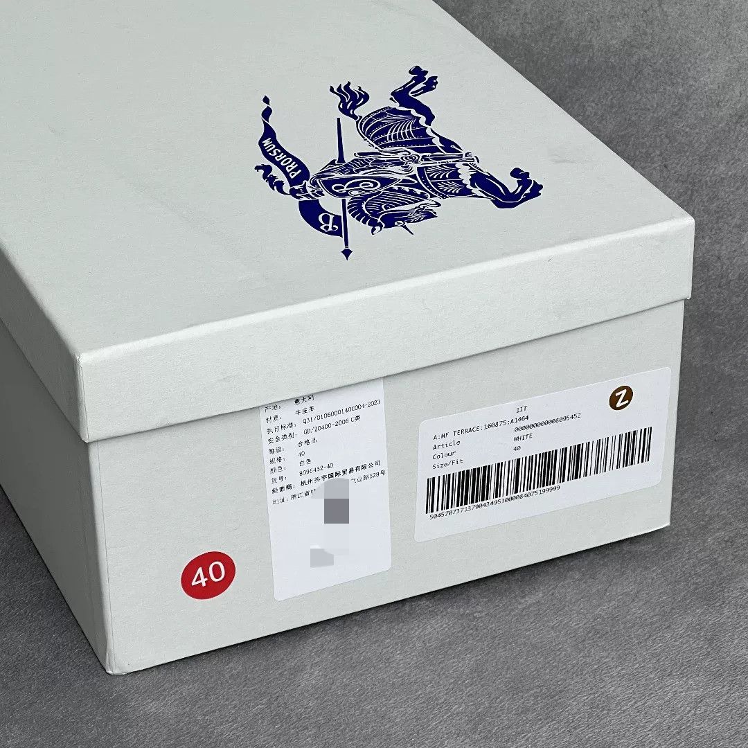 Burberry Burberry Casual White Lowtop Sneakers 7 Men Size US 7 / EU 40 - 9 Thumbnail