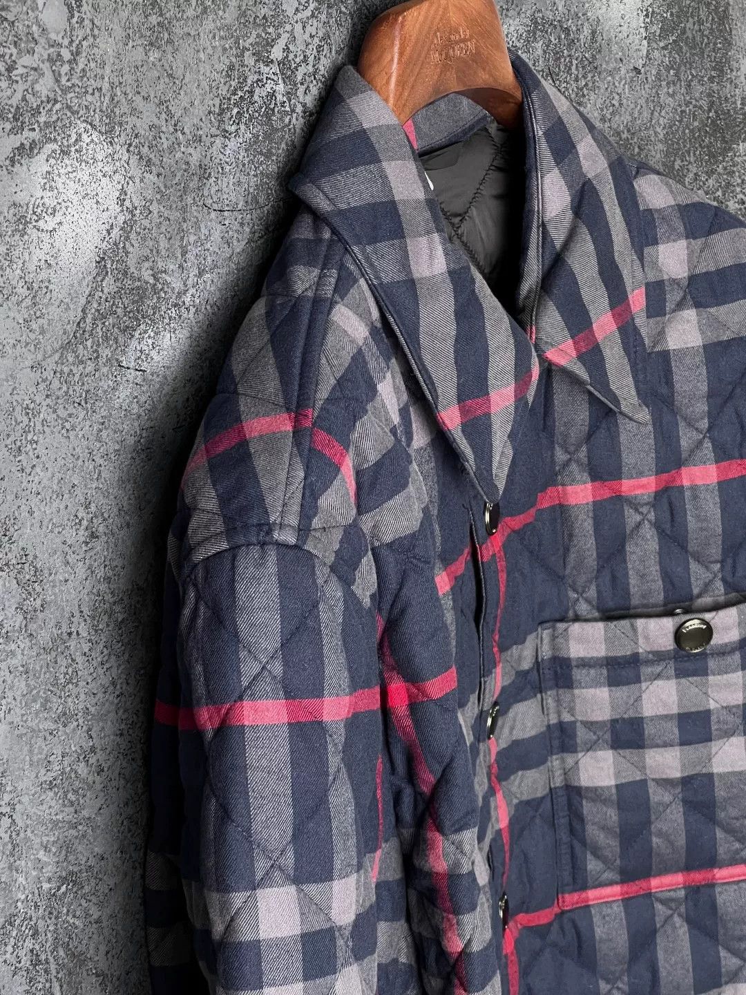 Burberry Burberry Plaid Cotton Heavy Coat m Men Size US M / EU 48-50 / 2 - 6 Thumbnail