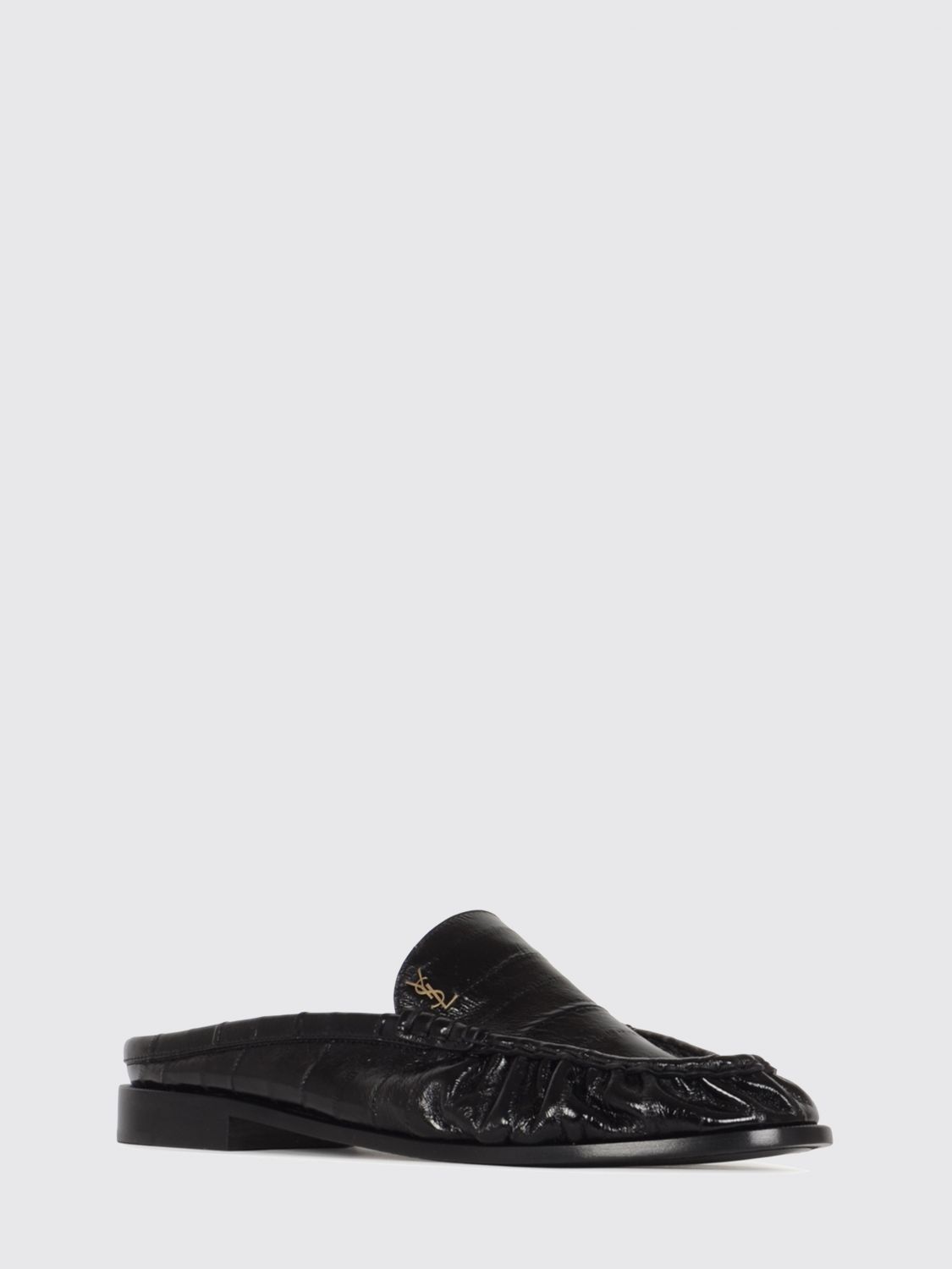 Saint Laurent Paris Saint Laurent Loafers Men Black Size US 11 / EU 44 - 2 Thumbnail