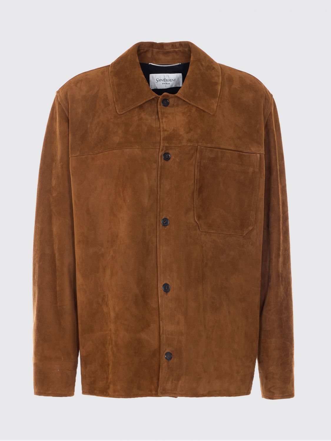 Saint Laurent Paris Saint Laurent Jacket Men Brown Size US L / EU 52-54 / 3 - 2 Thumbnail