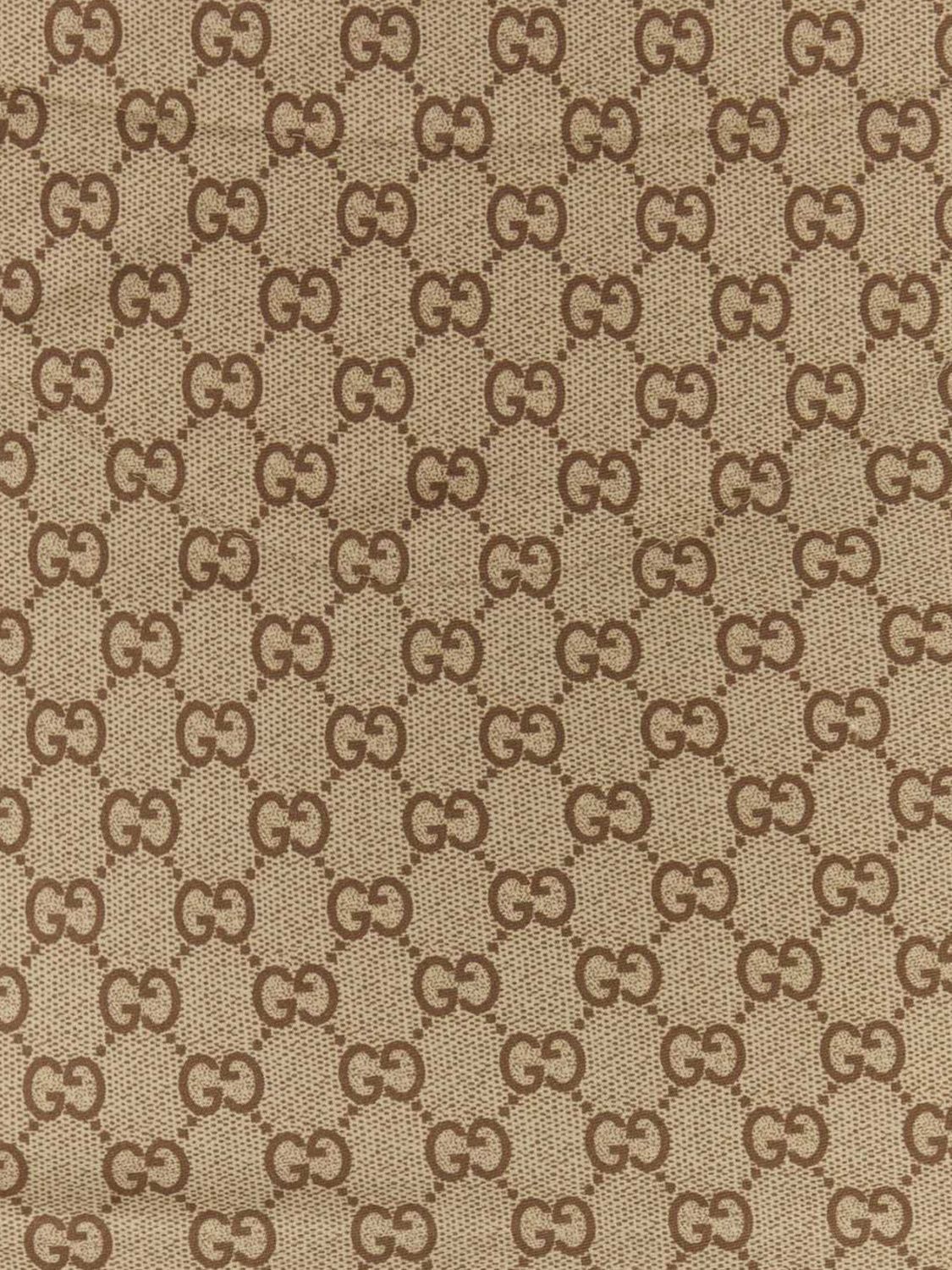 Gucci Gucci Neck Scarf Woman Brown Size ONE SIZE - 3 Thumbnail