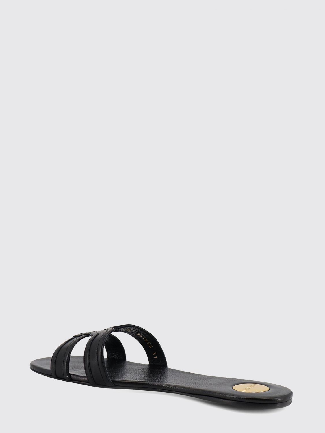 Saint Laurent Paris Saint Laurent Heeled Sandal Woman Black Size US 10 / IT 40 - 3 Thumbnail