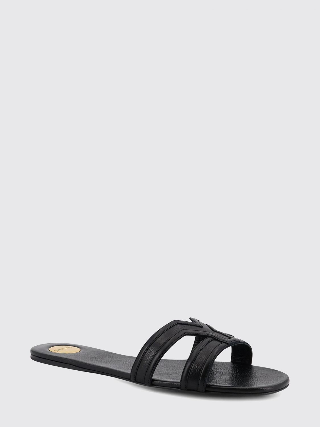 Saint Laurent Paris Saint Laurent Heeled Sandal Woman Black Size US 10 / IT 40 - 2 Thumbnail