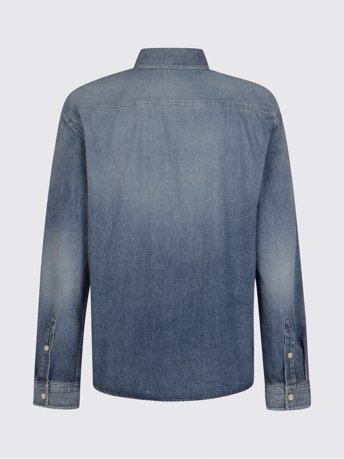 Saint Laurent Paris Saint Laurent Shirt Men Blue Size US XXL / EU 58 / 5 - 3 Thumbnail