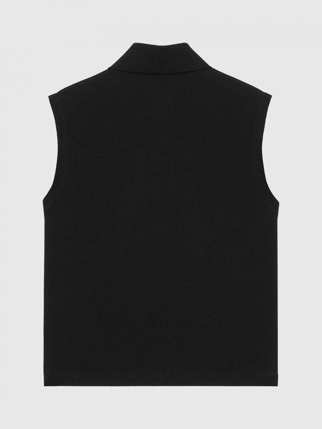 Saint Laurent Paris Saint Laurent Polo Shirt Woman Black Size S / US 4 / IT 40 - 3 Thumbnail
