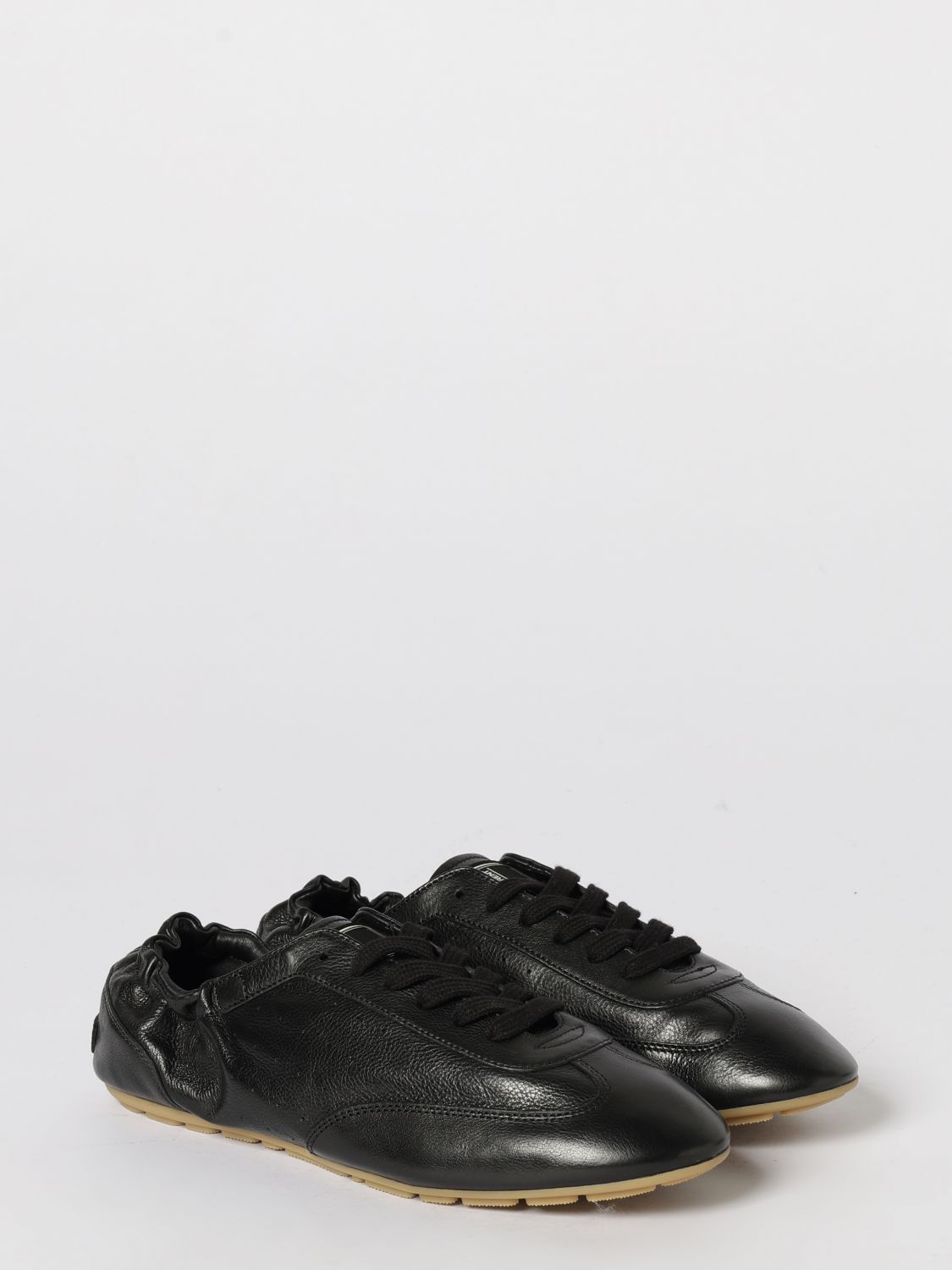 Saint Laurent Paris Saint Laurent Sneakers Woman Black Size US 7 / IT 37 - 2 Thumbnail