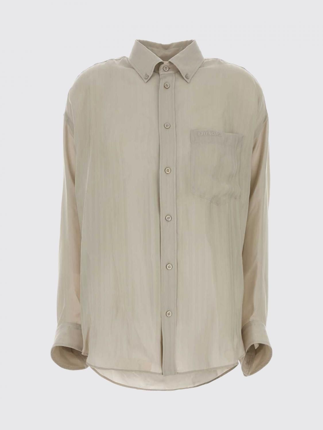 Balenciaga Balenciaga Shirt Woman Nude Size XXS / US 00 / IT 34 - 2 Thumbnail