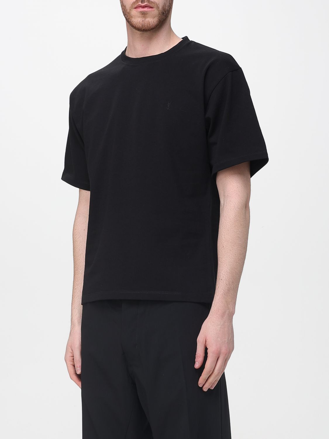 Saint Laurent Paris Saint Laurent T-Shirt Men Black Size US M / EU 48-50 / 2 - 4 Thumbnail