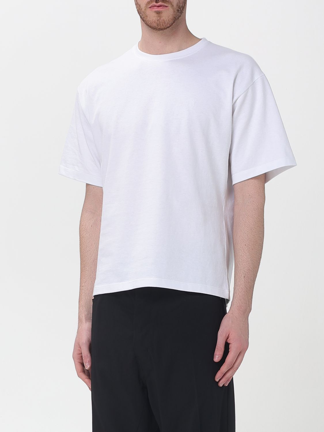 Saint Laurent Paris Saint Laurent T-Shirt Men White Size US M / EU 48-50 / 2 - 4 Thumbnail