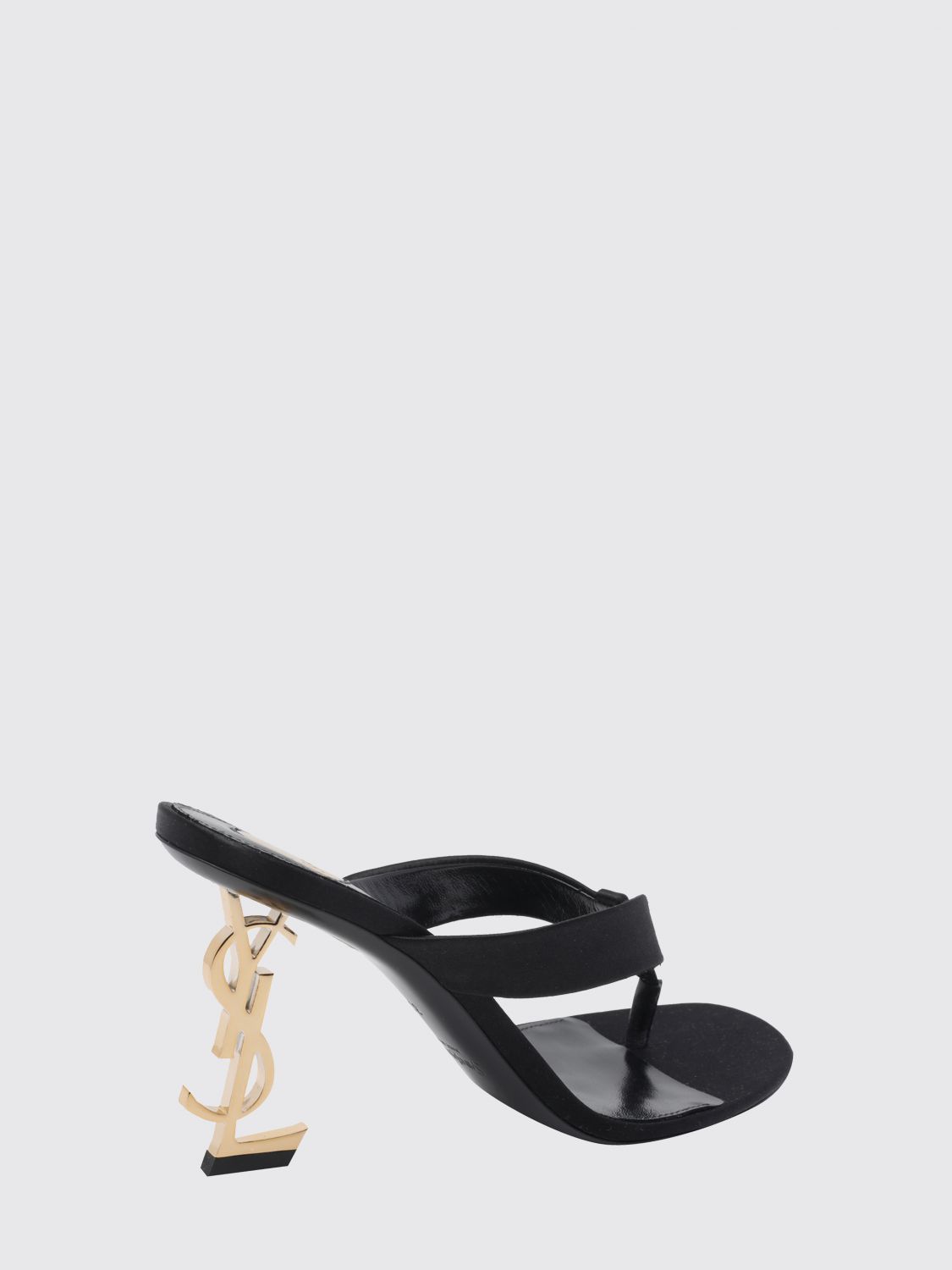 Saint Laurent Paris Saint Laurent Heeled Sandal Woman Black Size US 8 / IT 38 - 3 Thumbnail