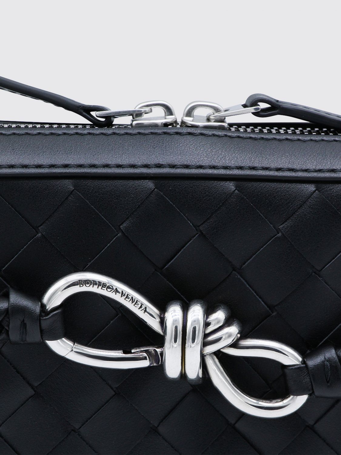 Bottega Veneta Bottega Veneta Shoulder Bag Men Black Size ONE SIZE - 4 Thumbnail