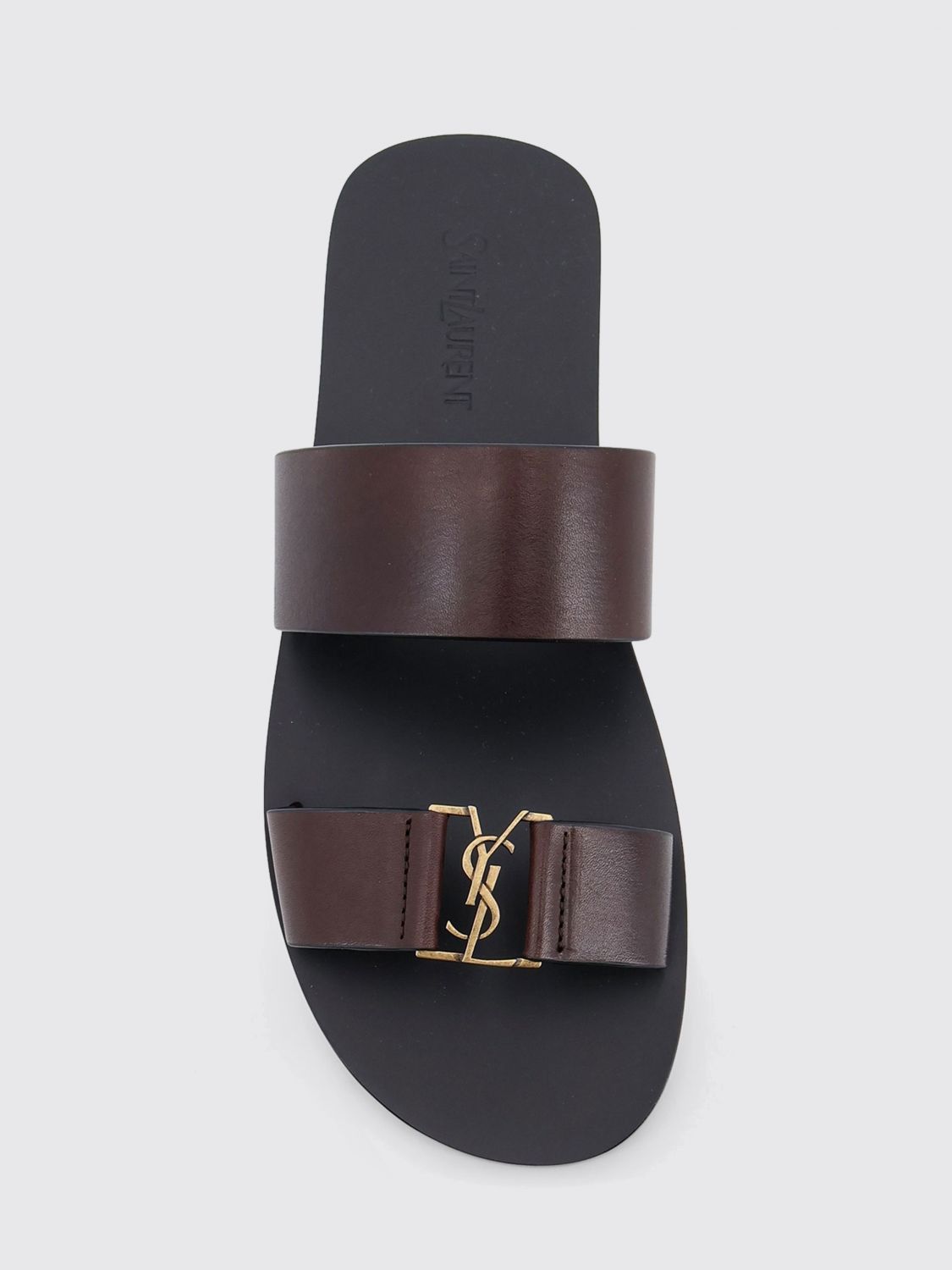 Saint Laurent Paris Saint Laurent Sandals Men Dark Size US 11 / EU 44 - 4 Thumbnail